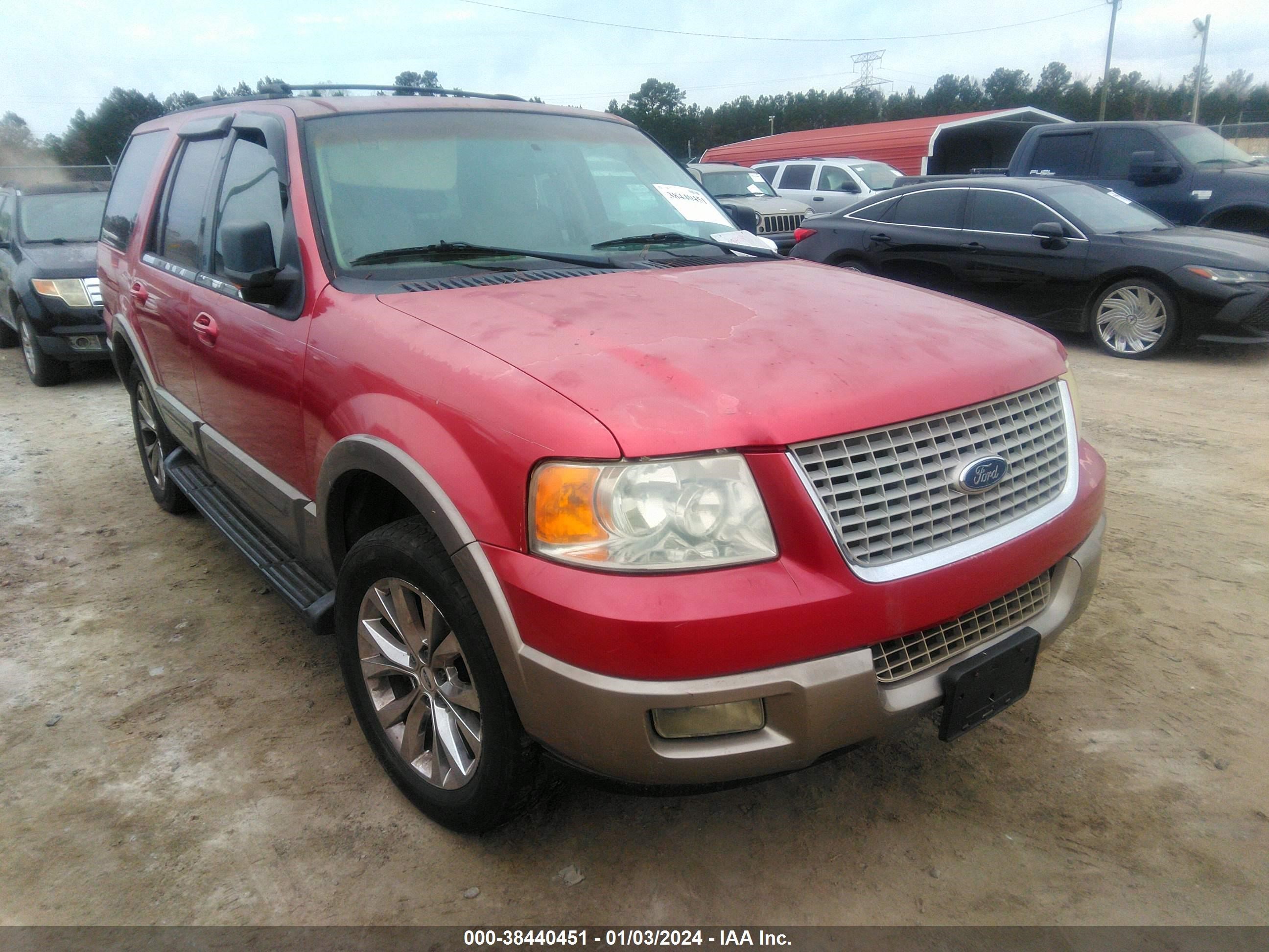 FORD EXPEDITION 2003 1fmru17w63la71486