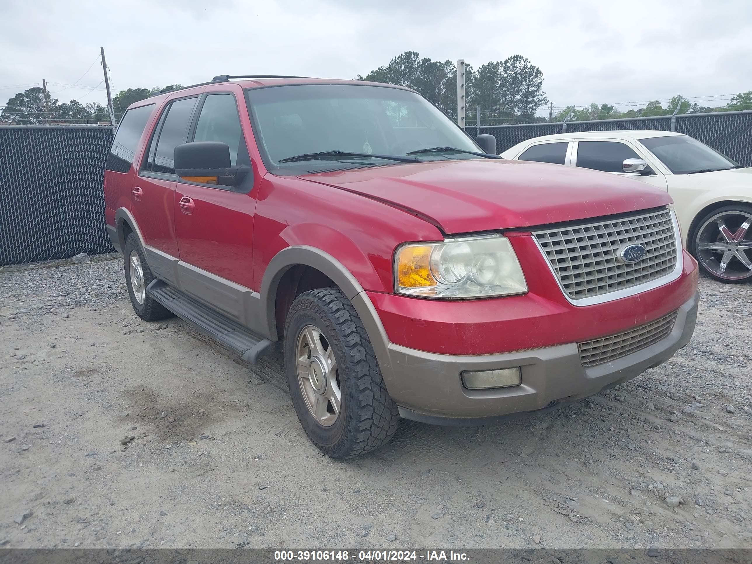 FORD EXPEDITION 2003 1fmru17w63la92287