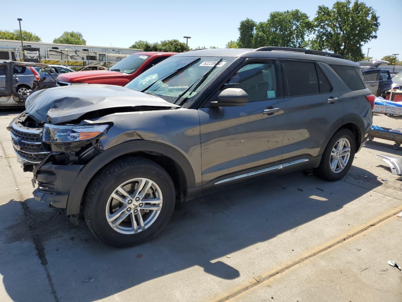 FORD EXPLORER 2021 1fmsk7dh3mgb60720