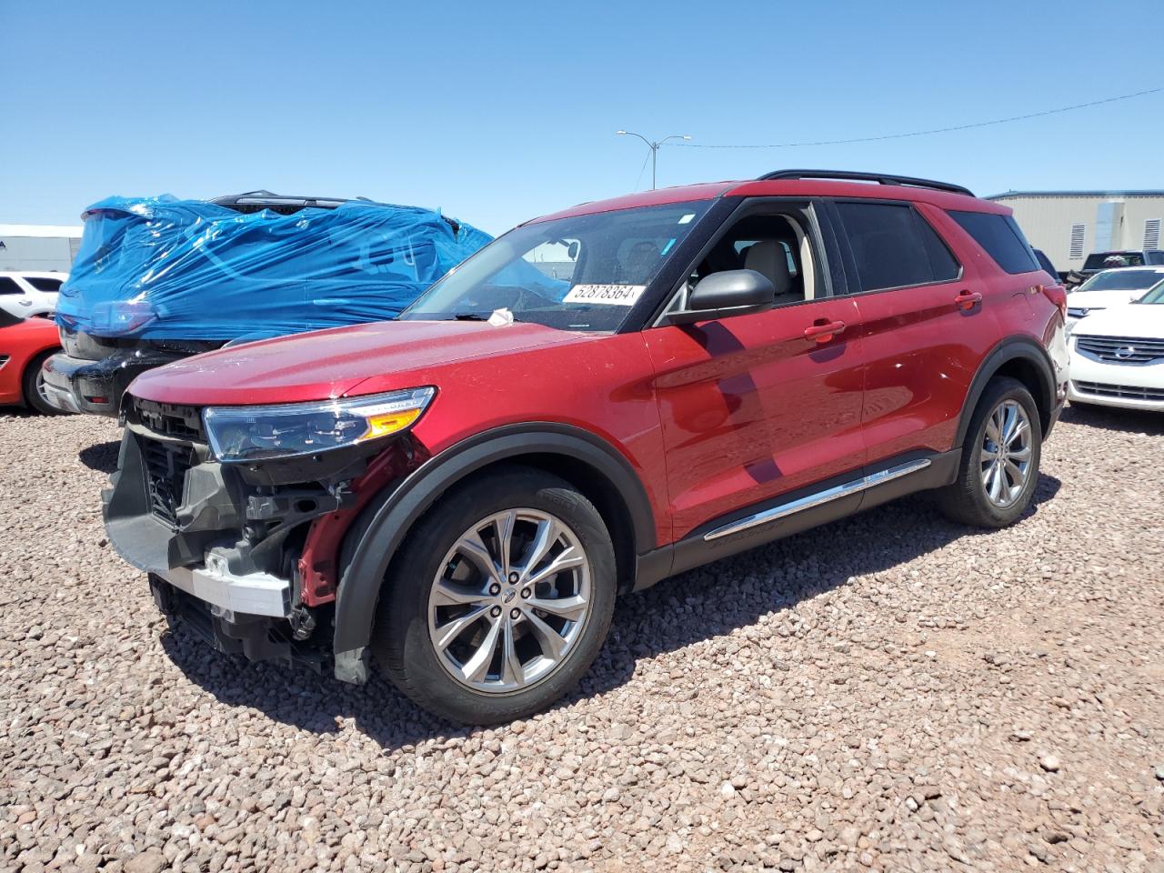 FORD EXPLORER 2022 1fmsk7dh7nga14595