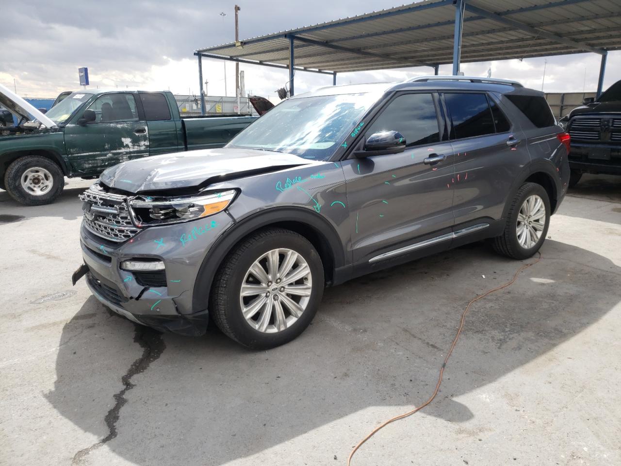 FORD EXPLORER 2021 1fmsk7fh8mgb89062