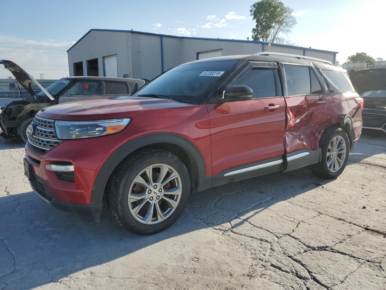 FORD EXPLORER 2021 1fmsk7fhxmgb51753