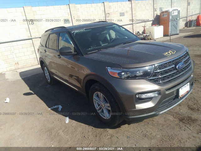 FORD EXPLORER 2021 1fmsk8dh1mga30988