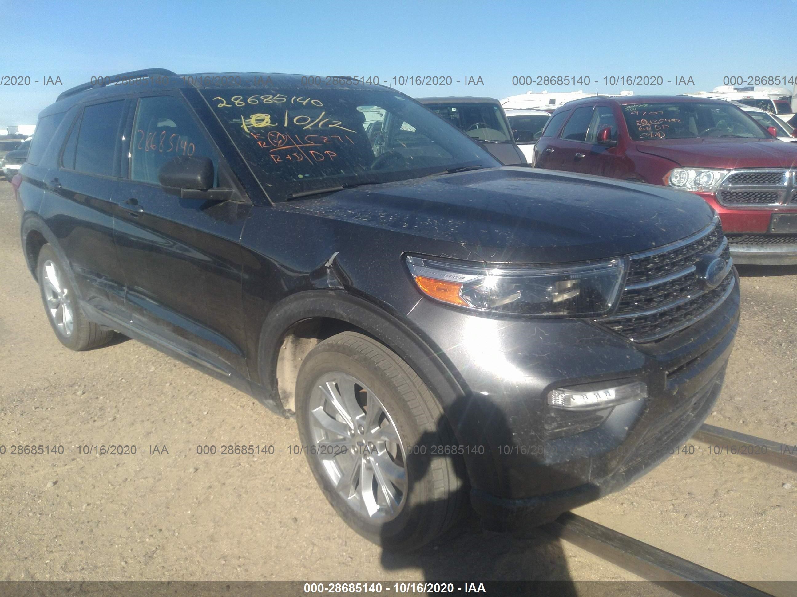 FORD EXPLORER 2020 1fmsk8dh2lgb47400