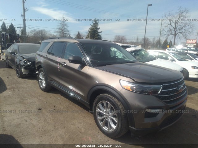 FORD EXPLORER 2021 1fmsk8dh4mga29771