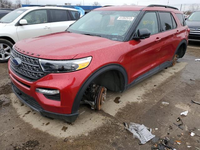 FORD EXPLORER X 2021 1fmsk8dh7mga23480