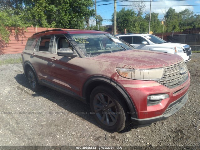 FORD EXPLORER 2021 1fmsk8dh9mga23402