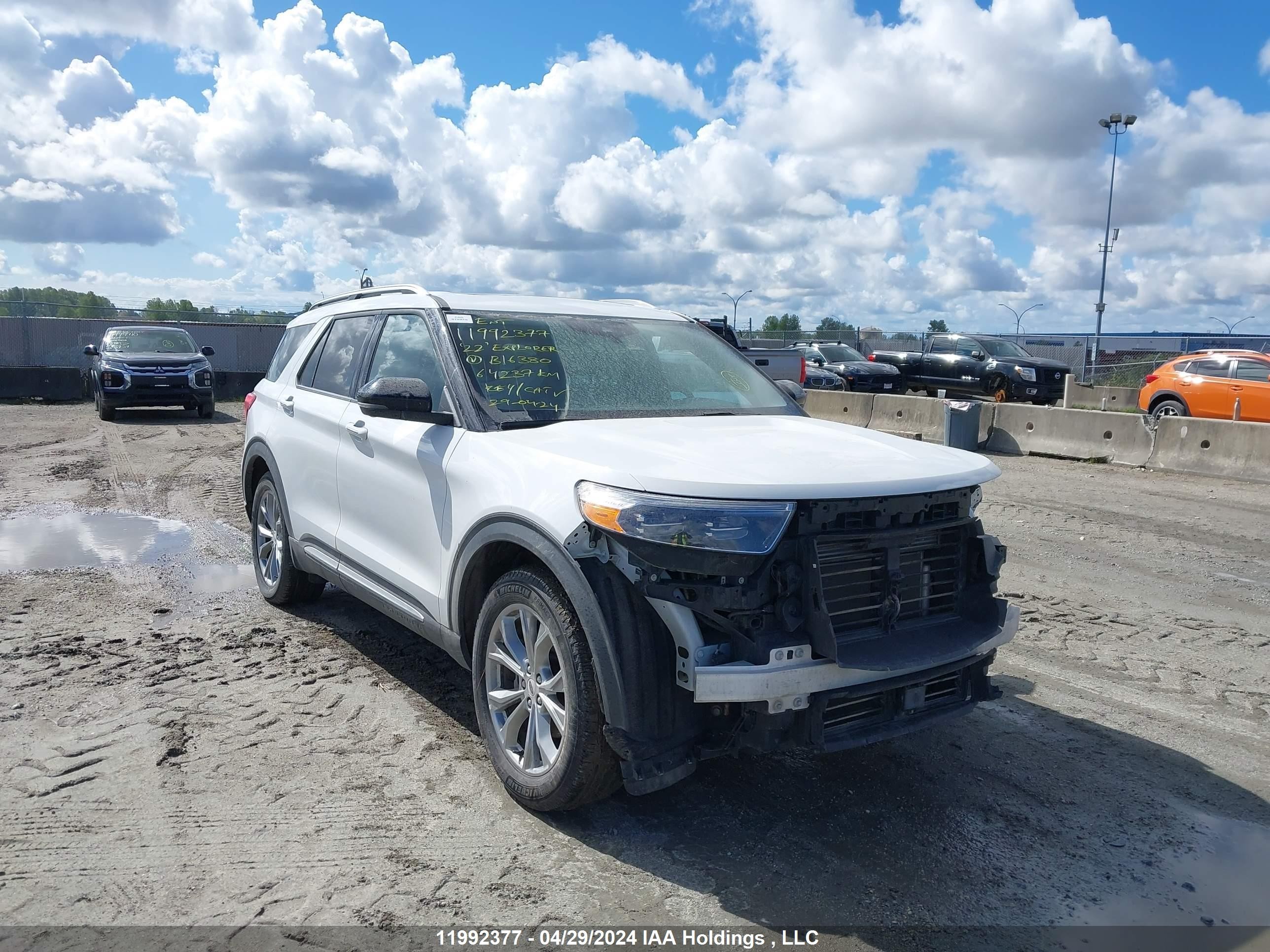 FORD EXPLORER 2022 1fmsk8fhxngb16380