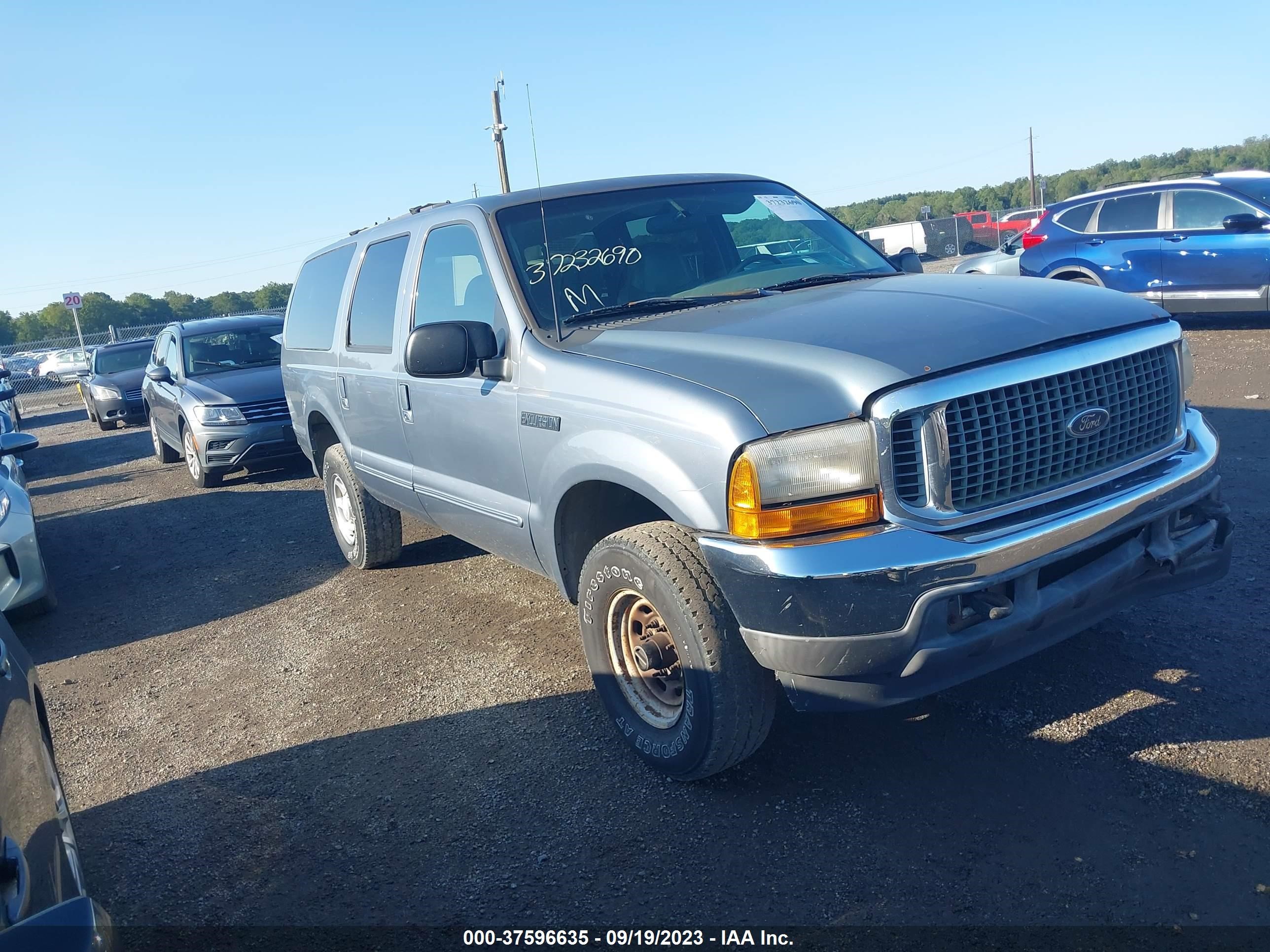 FORD EXCURSION 2000 1fmsu41f2yea99731