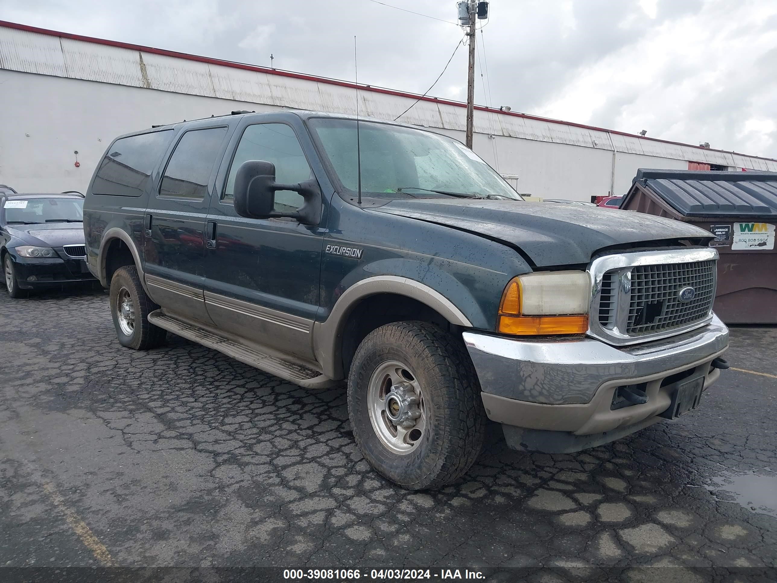 FORD EXCURSION 2000 1fmsu43f0yea95643