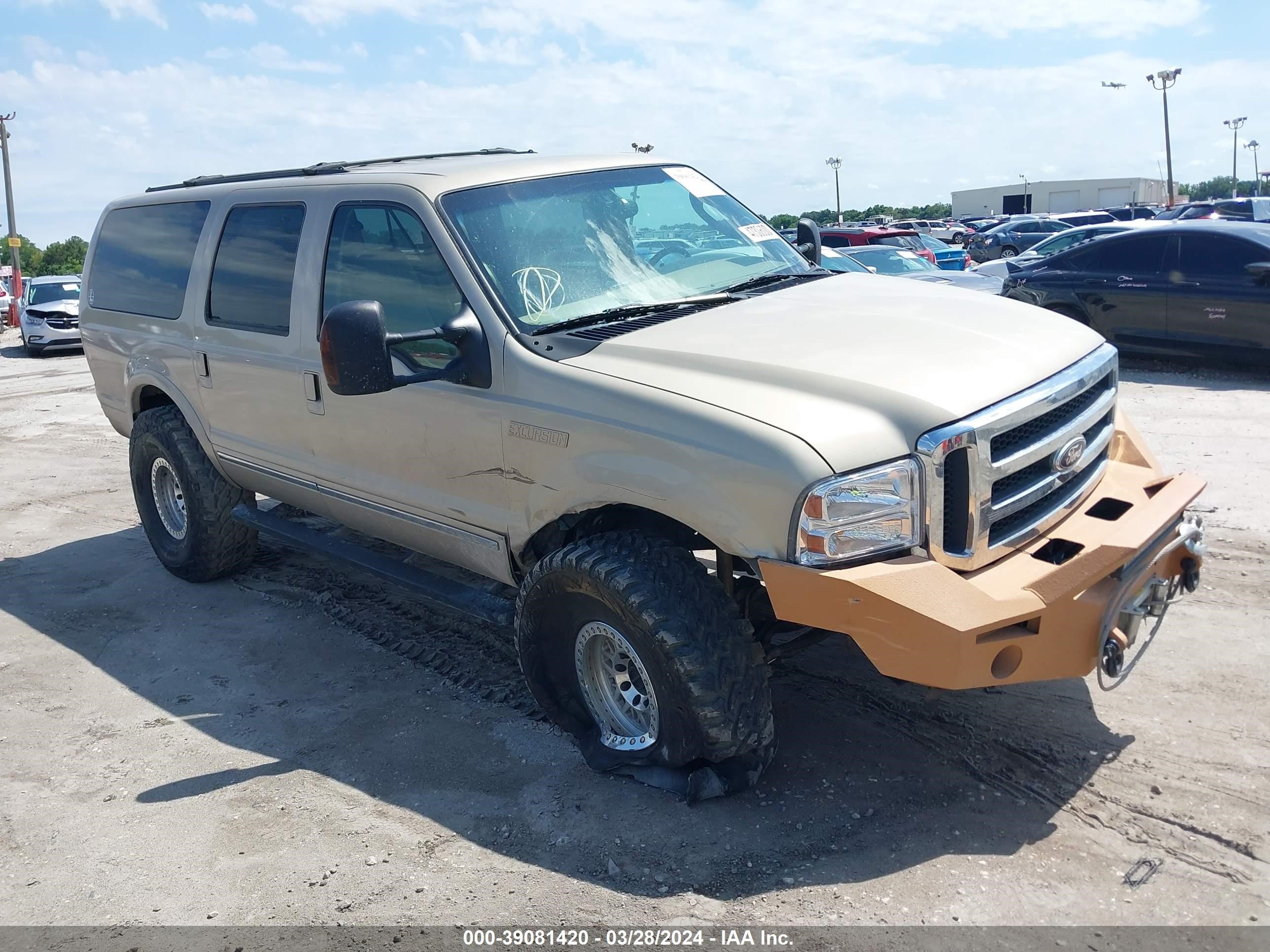 FORD EXCURSION 2005 1fmsu43p15ec25188