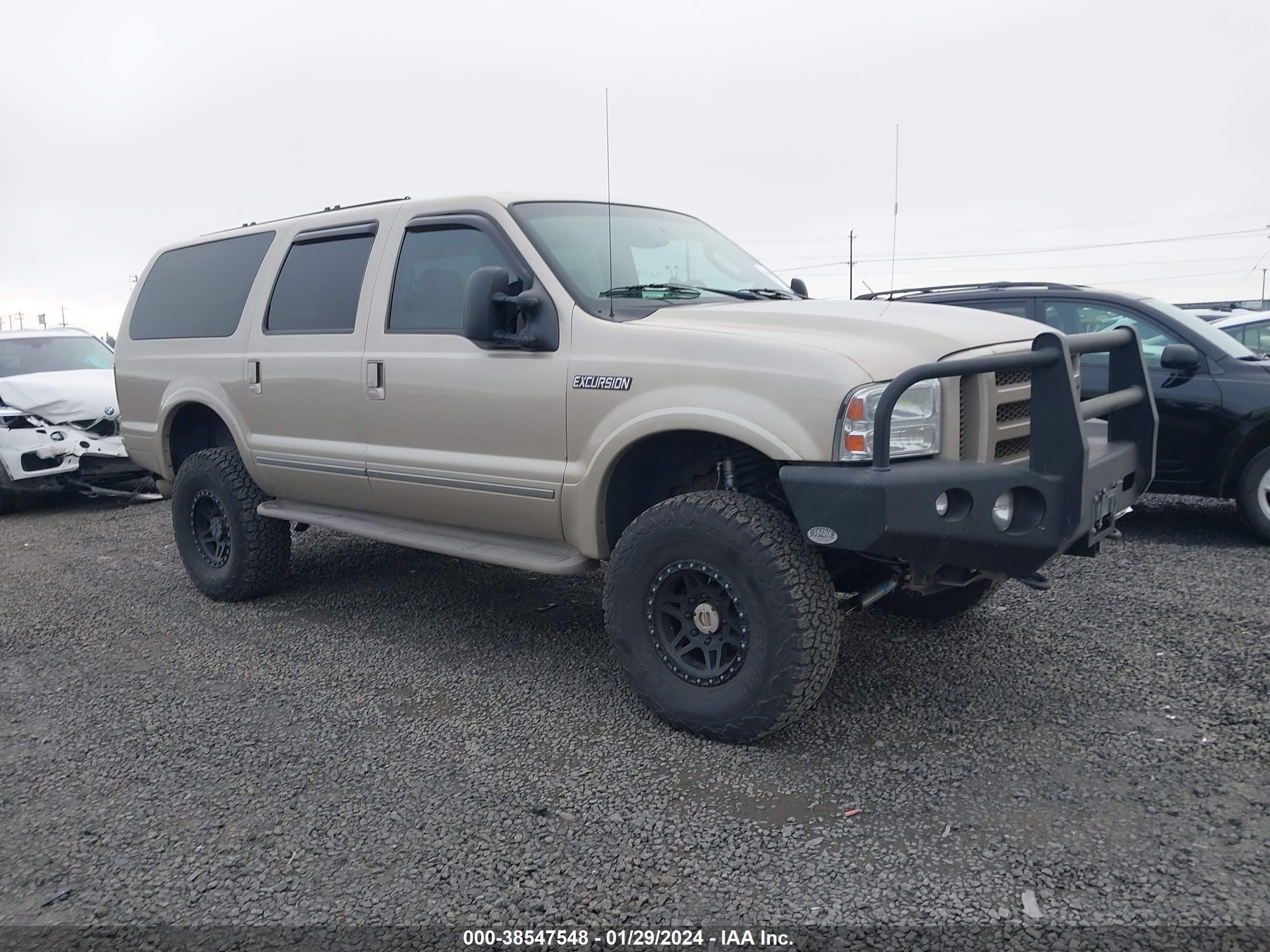 FORD EXCURSION 2005 1fmsu43p35ec82394