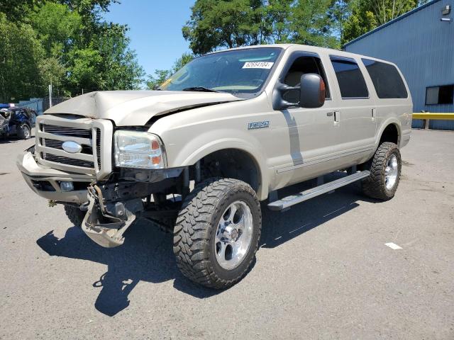 FORD EXCURSION 2005 1fmsu43p55ec14534