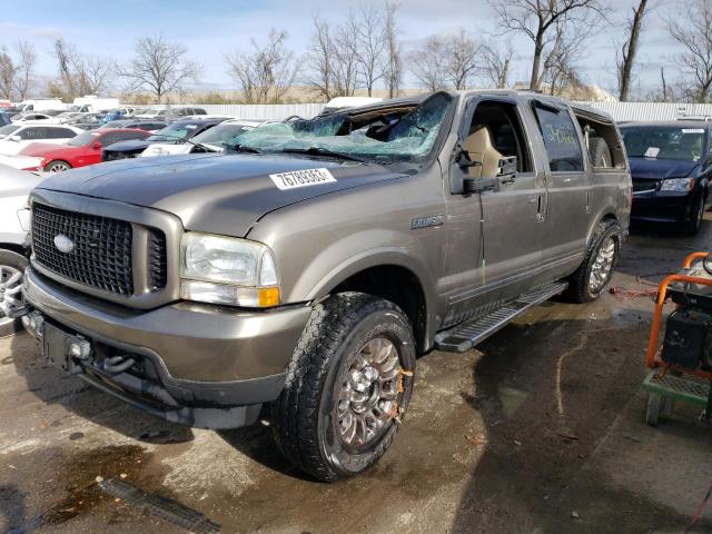 FORD EXCURSION 2003 1fmsu43p83ec62204