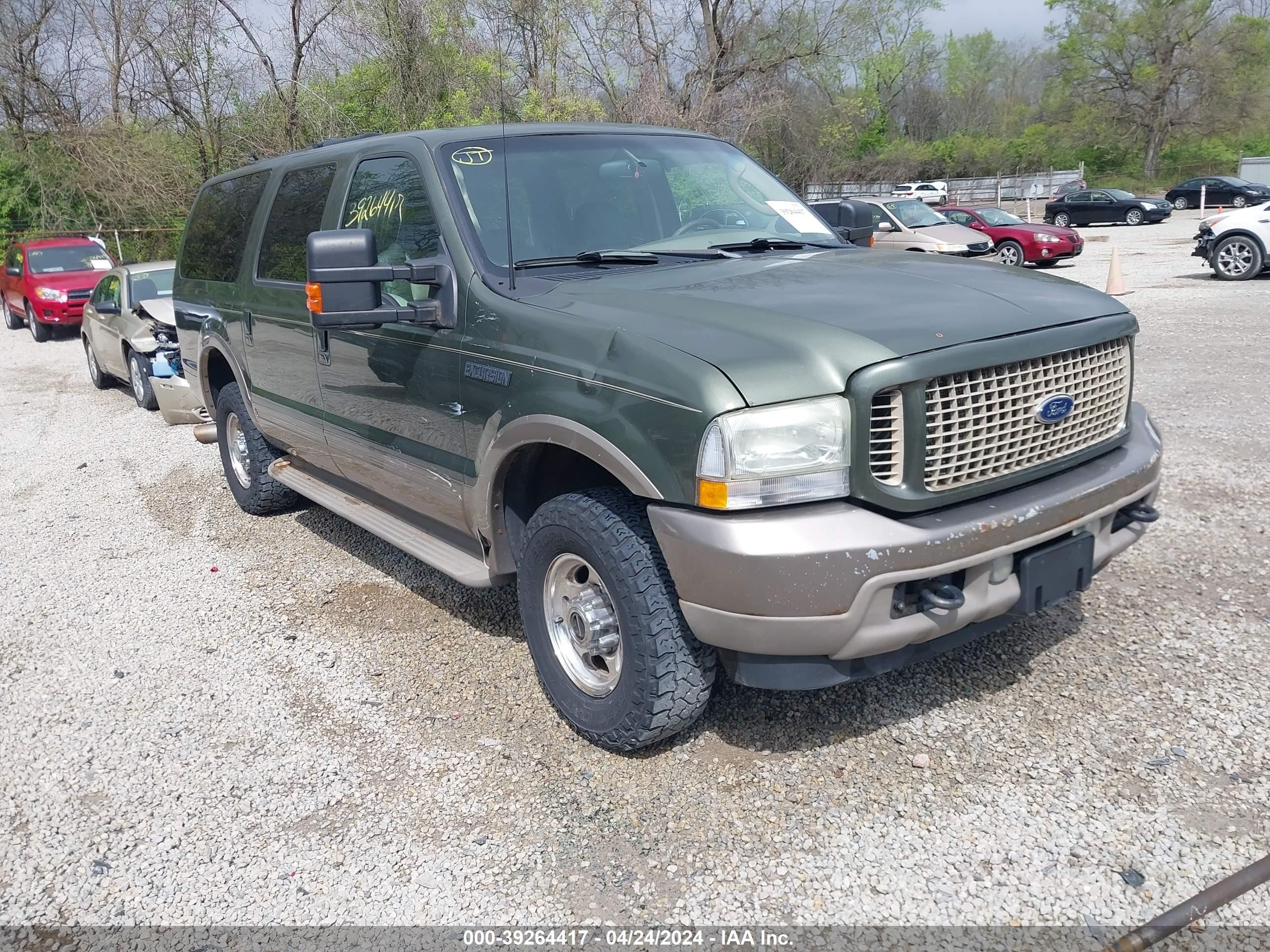 FORD EXCURSION 2003 1fmsu45p63ec70833