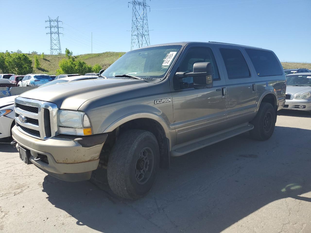 FORD EXCURSION 2004 1fmsu45p84ea29647