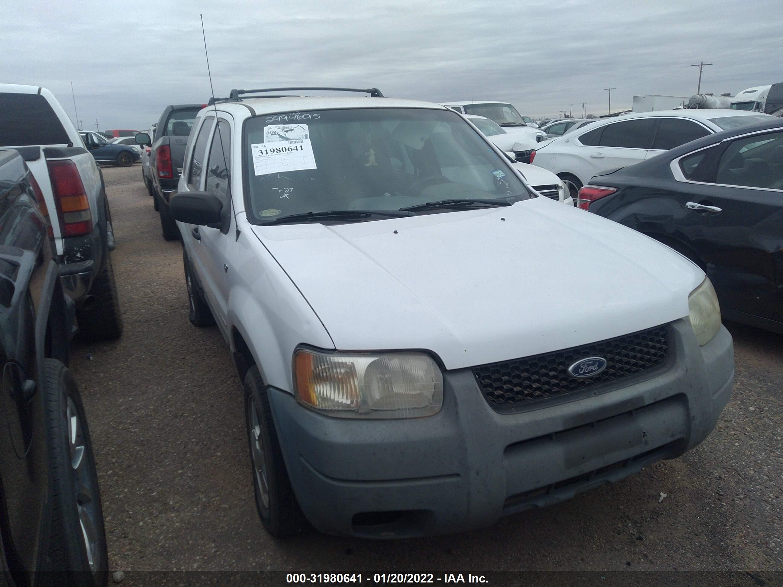 FORD ESCAPE 2002 1fmyu01142kd81952