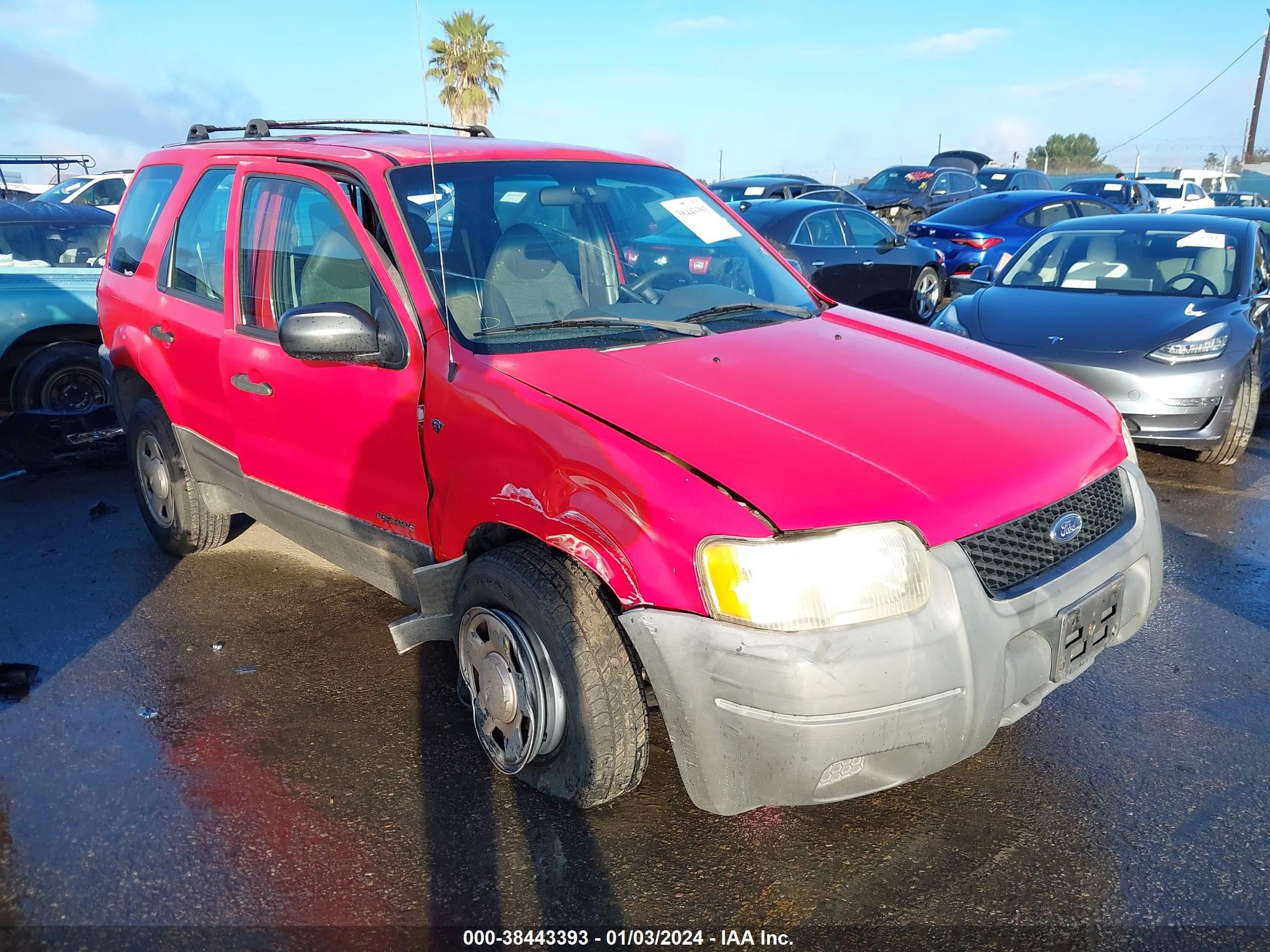 FORD ESCAPE 2001 1fmyu01171ka26689