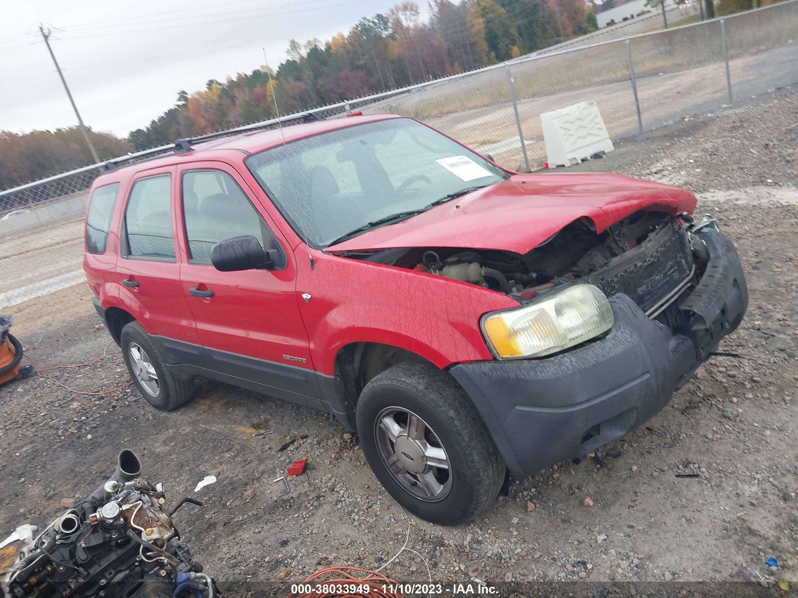 FORD ESCAPE 2002 1fmyu01182ke02382