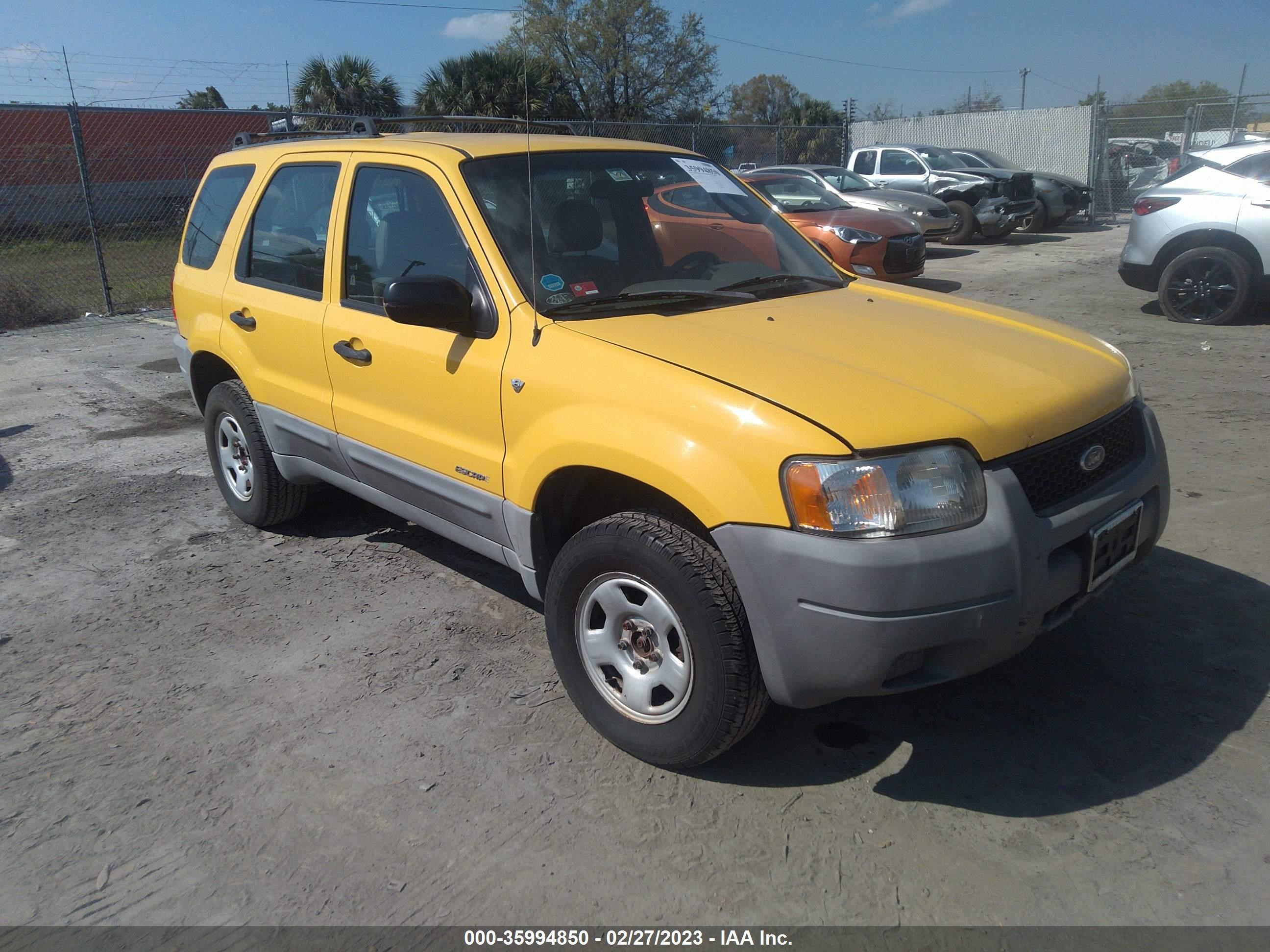 FORD ESCAPE 2002 1fmyu01192ka16425