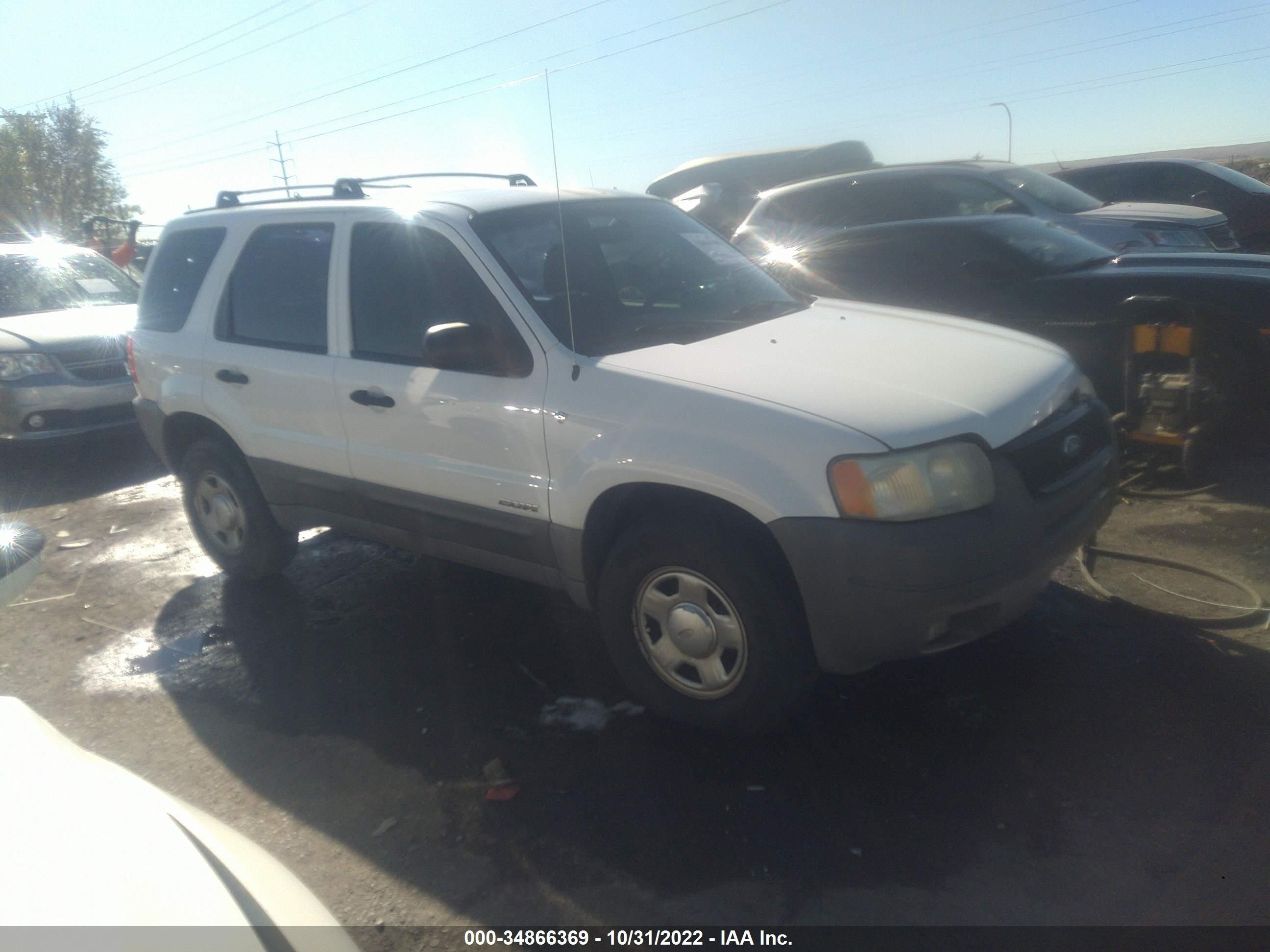 FORD ESCAPE 2002 1fmyu01192kd24520