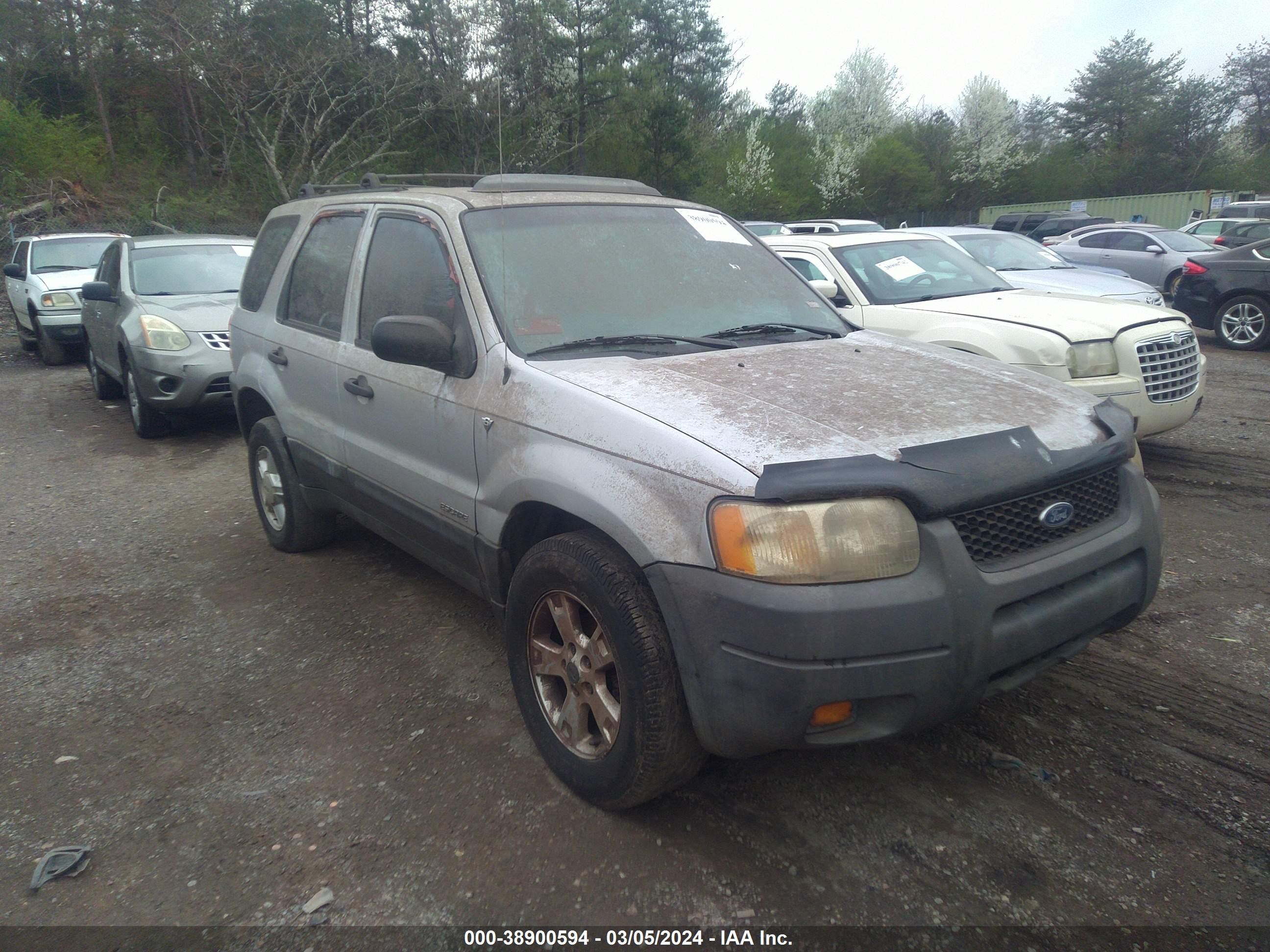 FORD ESCAPE 2002 1fmyu011x2kb01080