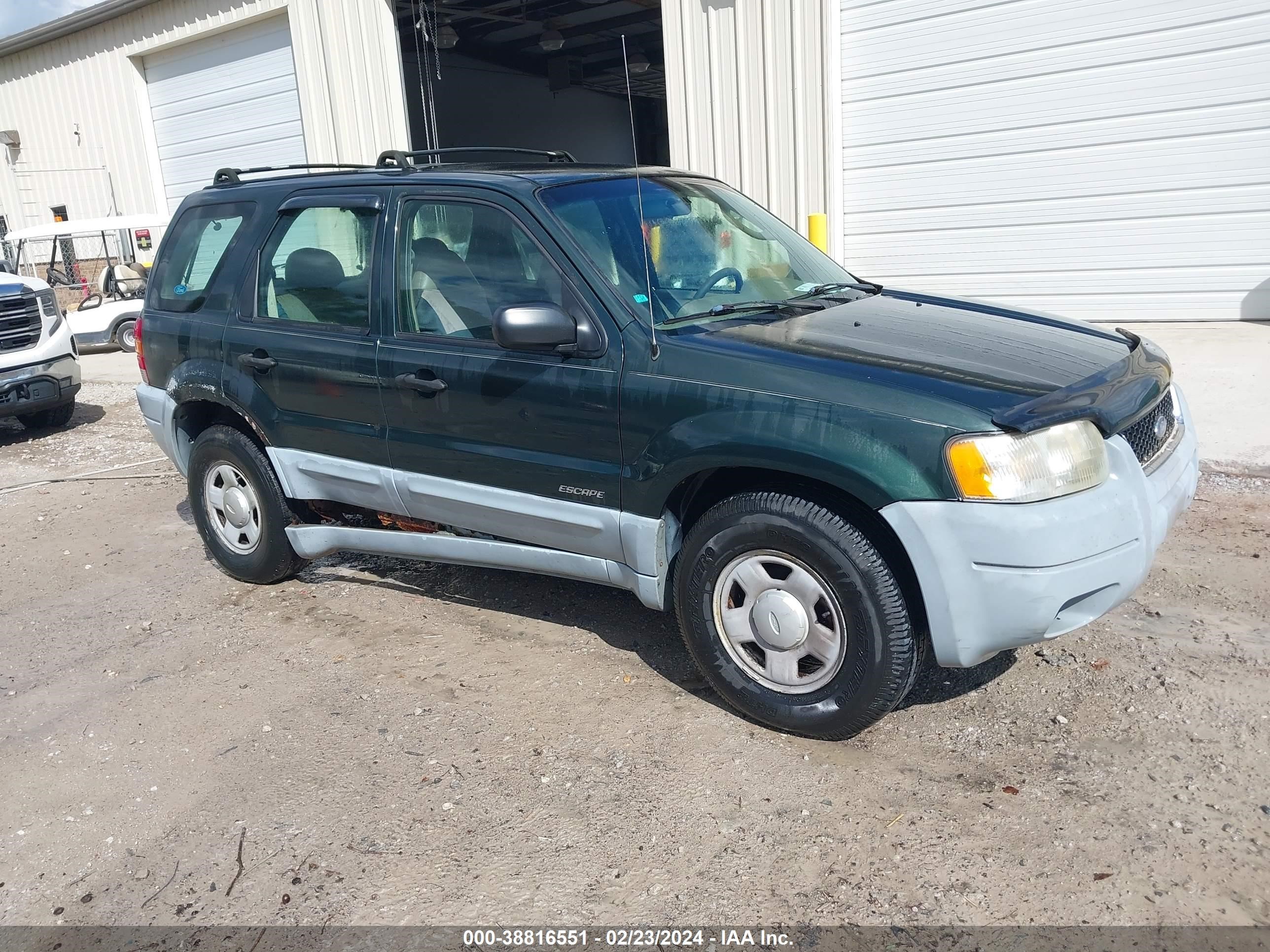 FORD ESCAPE 2001 1fmyu01b61kb14335