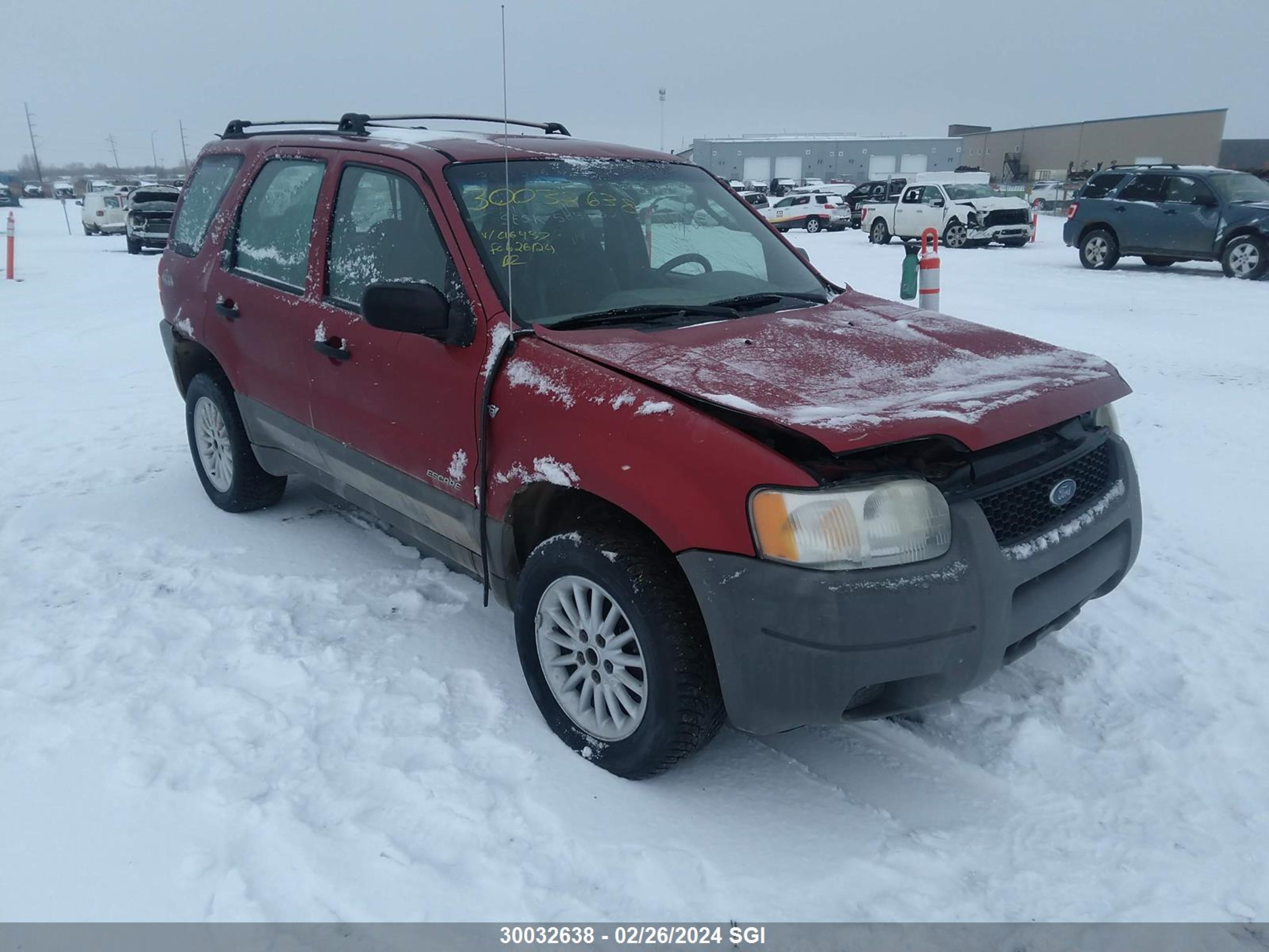 FORD ESCAPE 2001 1fmyu02111kc16437