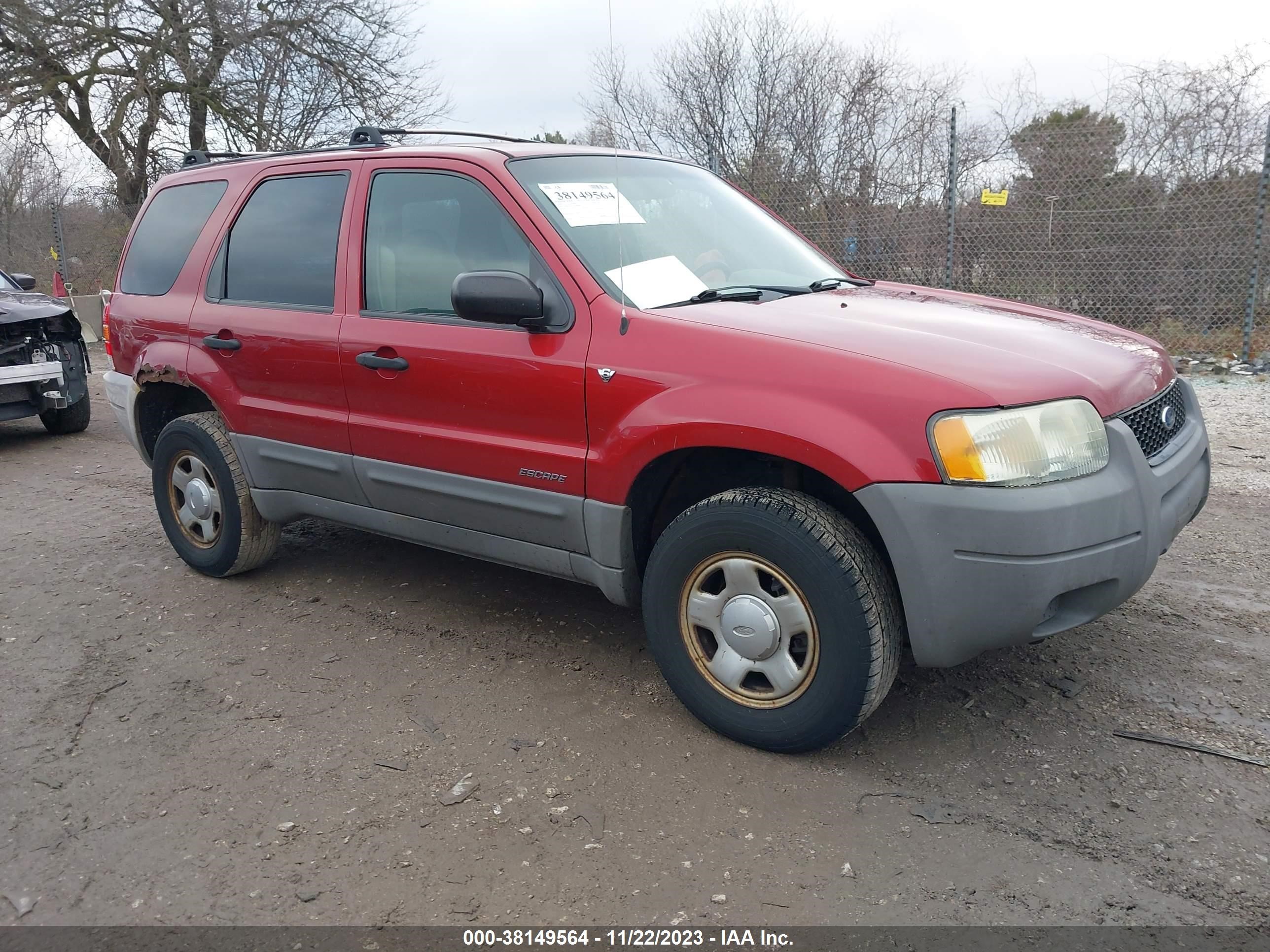 FORD ESCAPE 2001 1fmyu02151kb98802