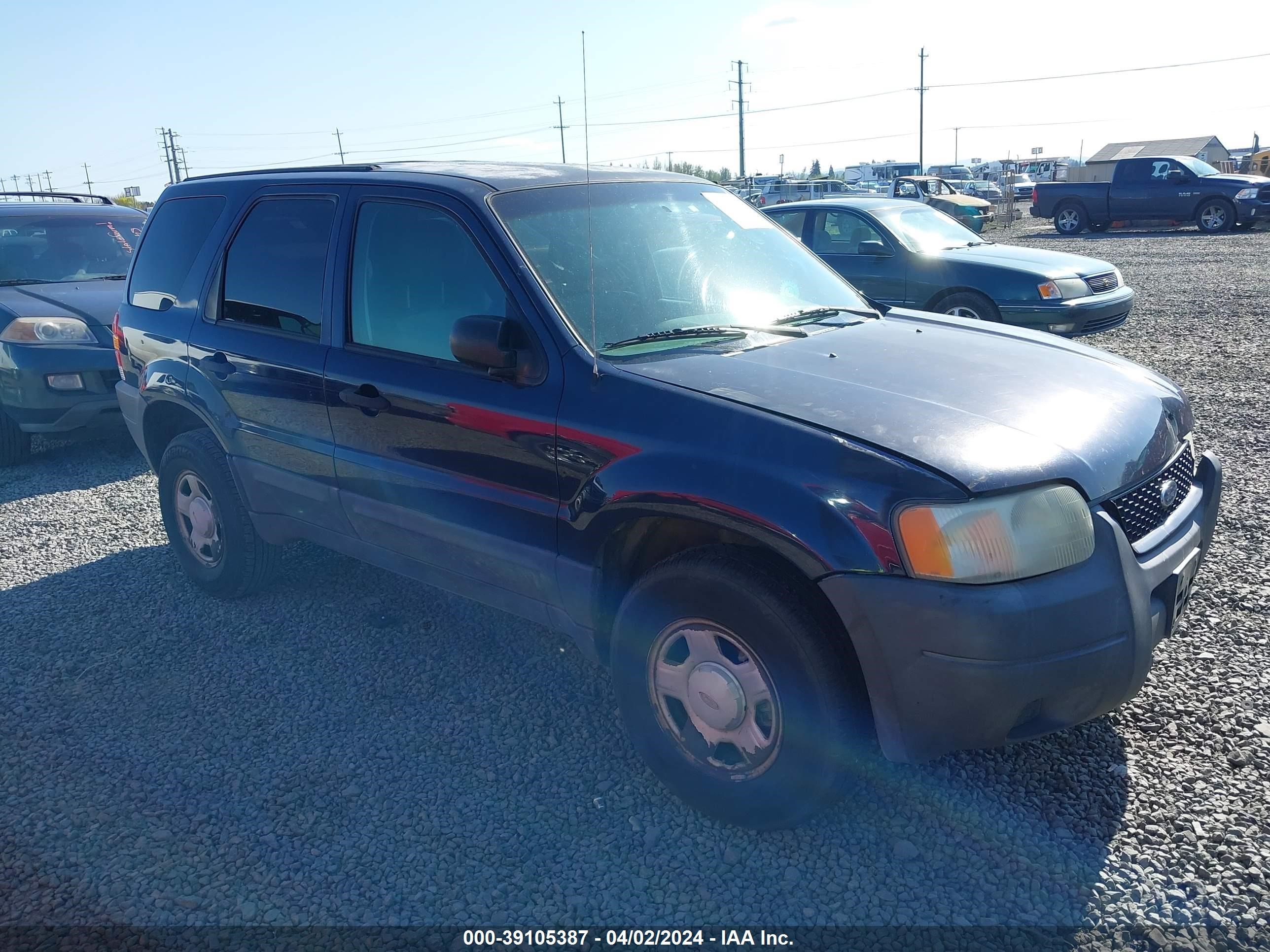 FORD ESCAPE 2003 1fmyu02193kc76338