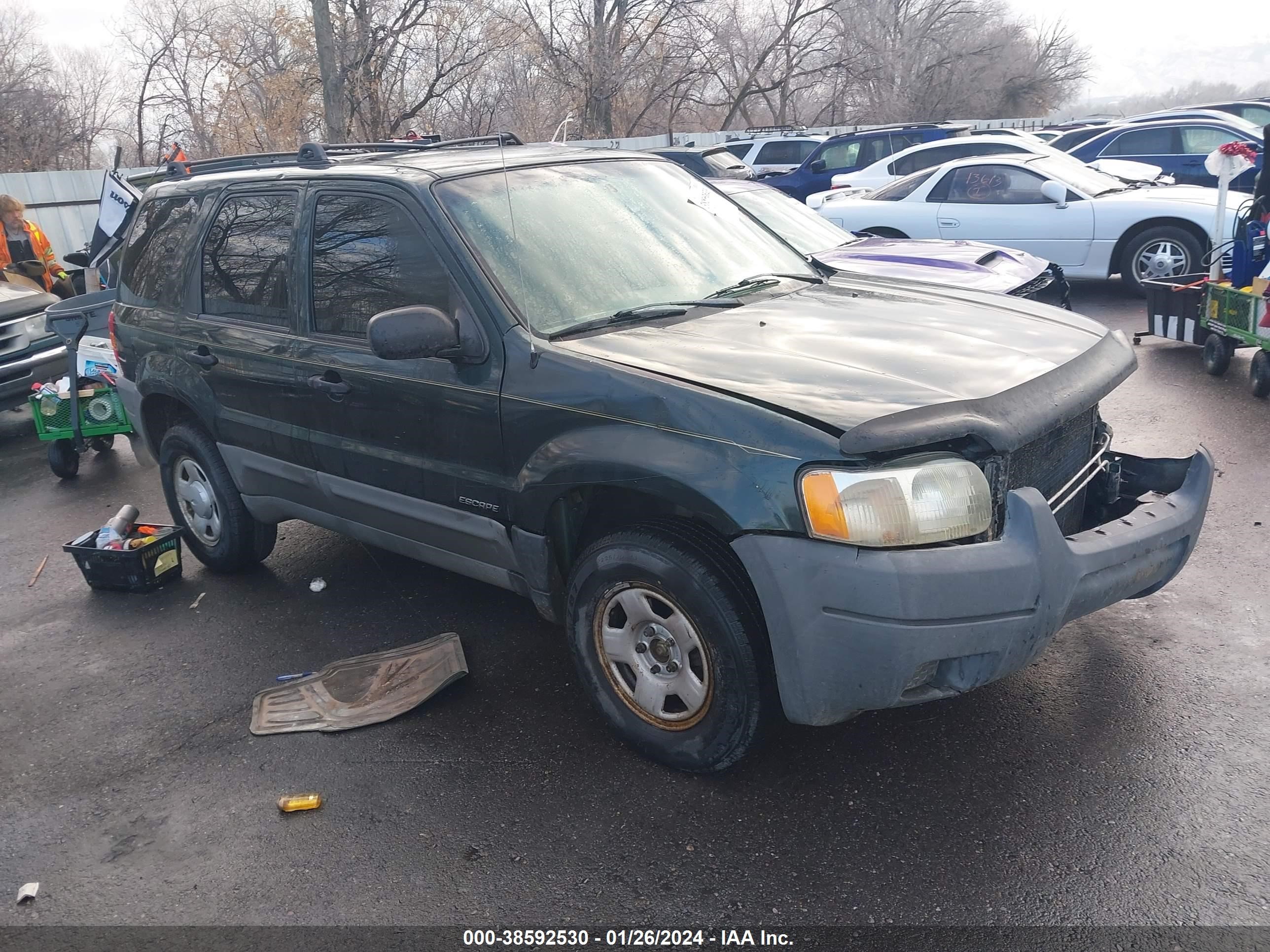 FORD ESCAPE 2001 1fmyu02b71kf87563