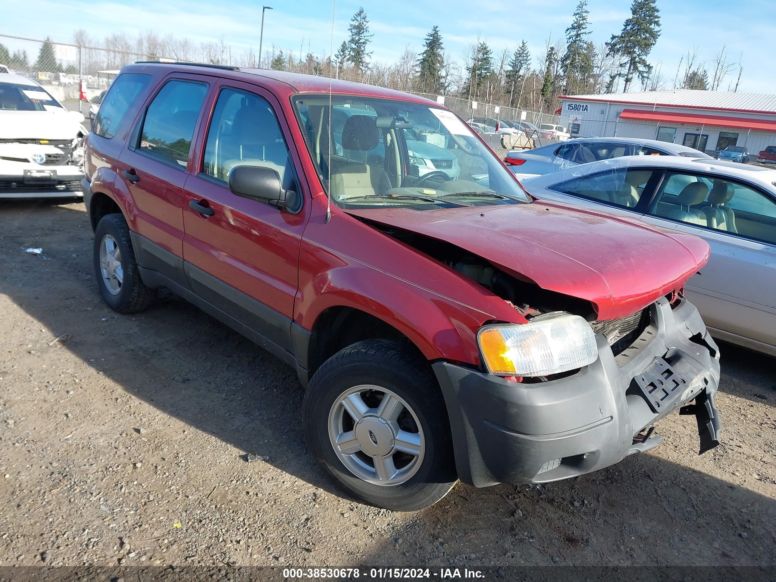 FORD ESCAPE 2003 1fmyu02bx3ke00125