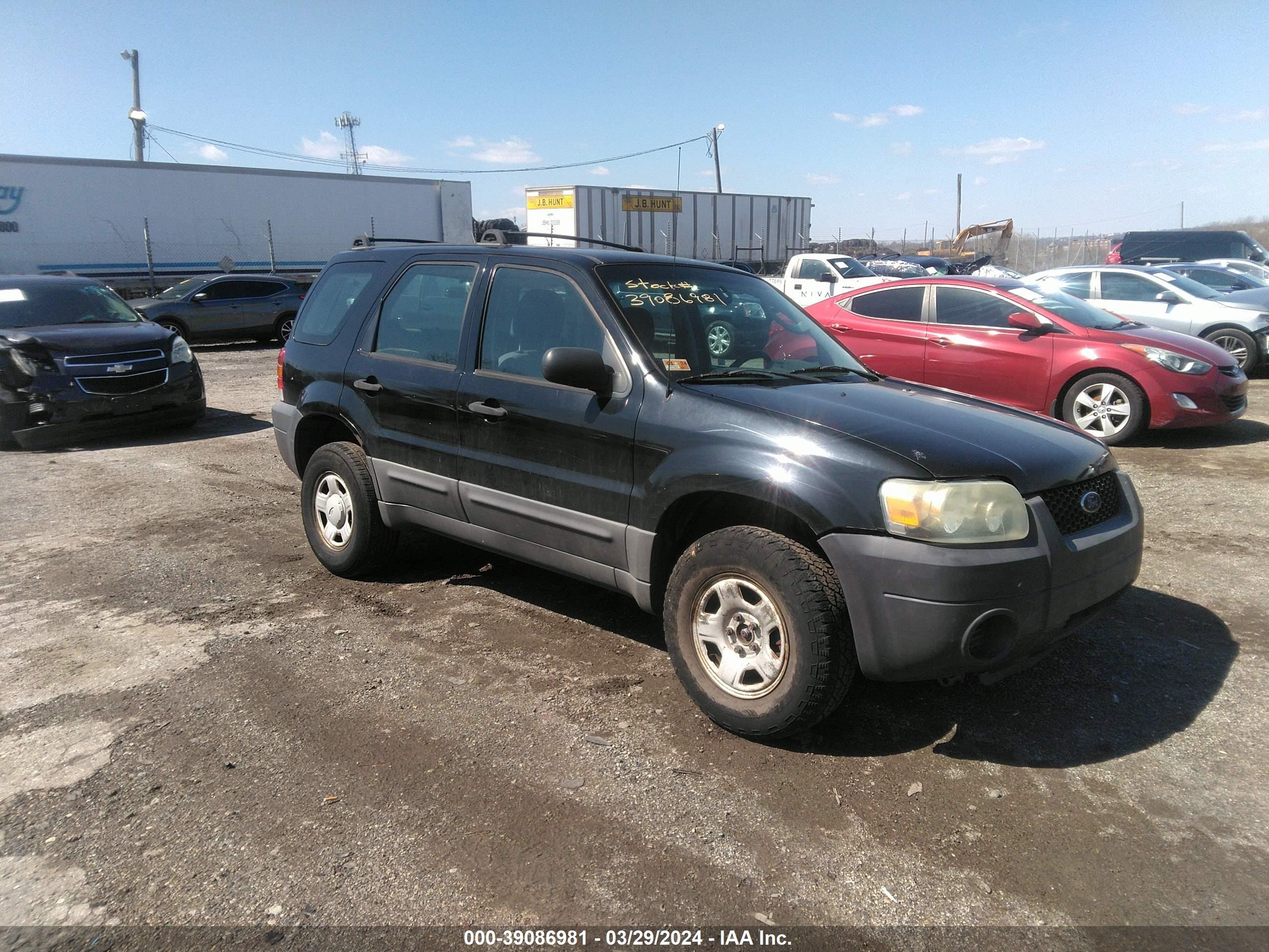 FORD ESCAPE 2007 1fmyu02z37ka60819