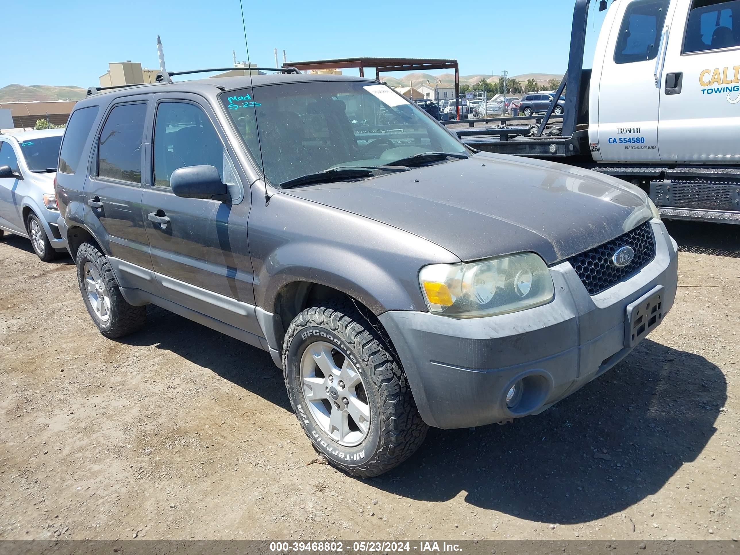 FORD ESCAPE 2005 1fmyu03125ke02296