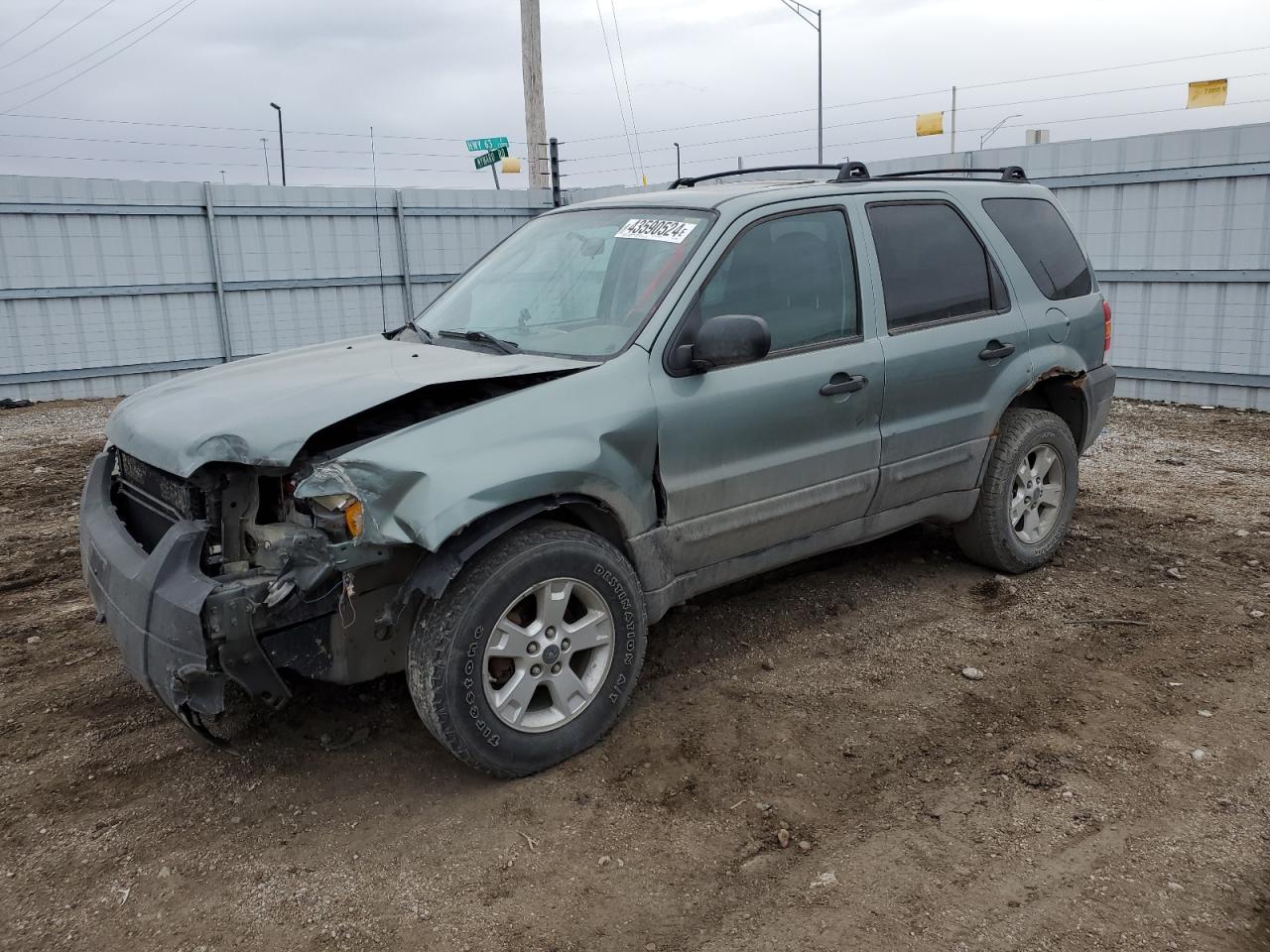 FORD ESCAPE 2007 1fmyu03127ka60268