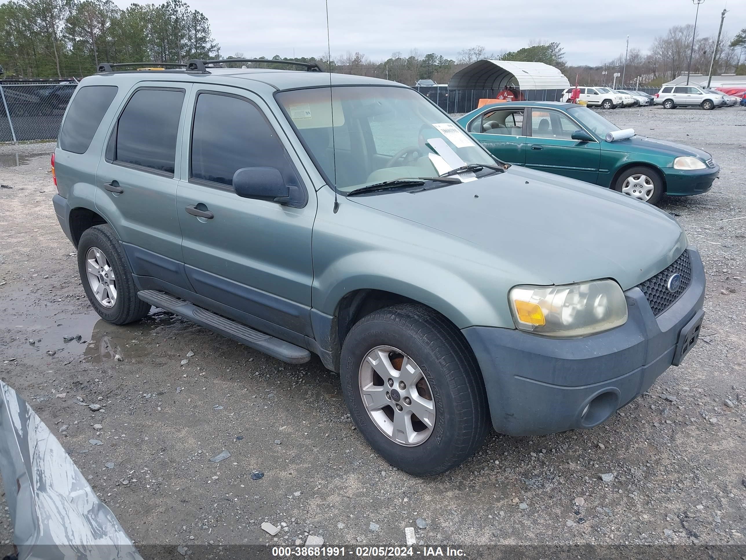 FORD ESCAPE 2007 1fmyu03127kb45062