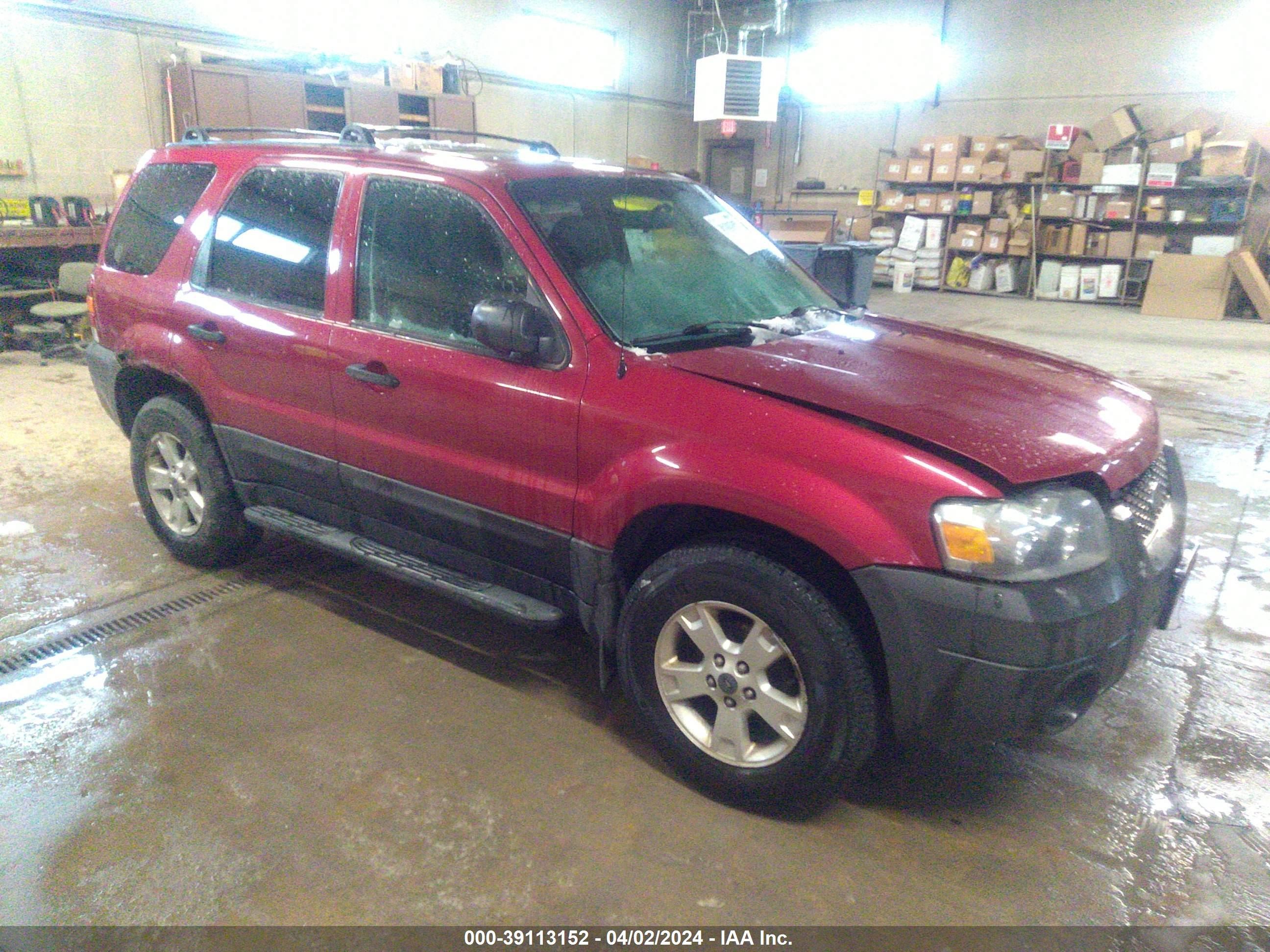 FORD ESCAPE 2007 1fmyu03127kb97145