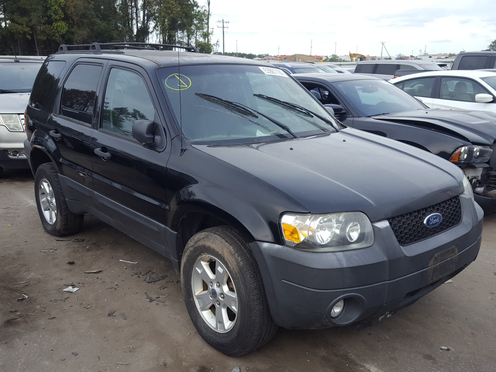 FORD ESCAPE 2007 1fmyu03147kb25251