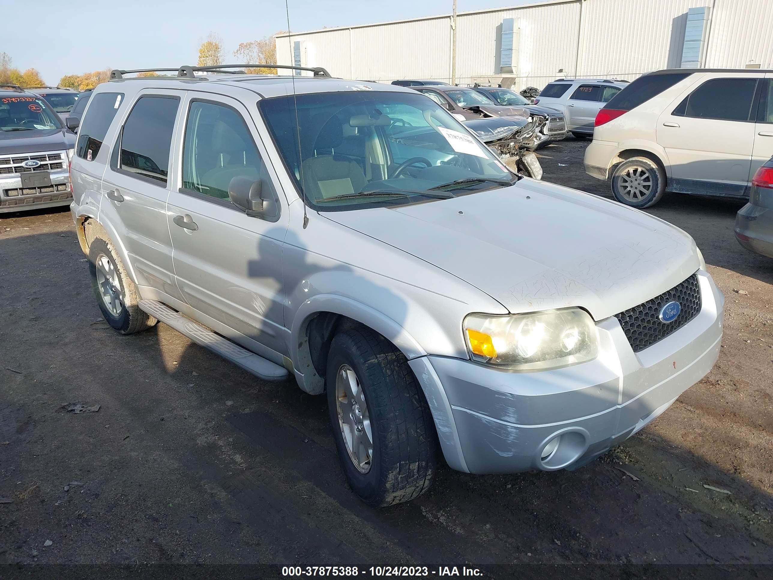 FORD ESCAPE 2007 1fmyu03157kb59487