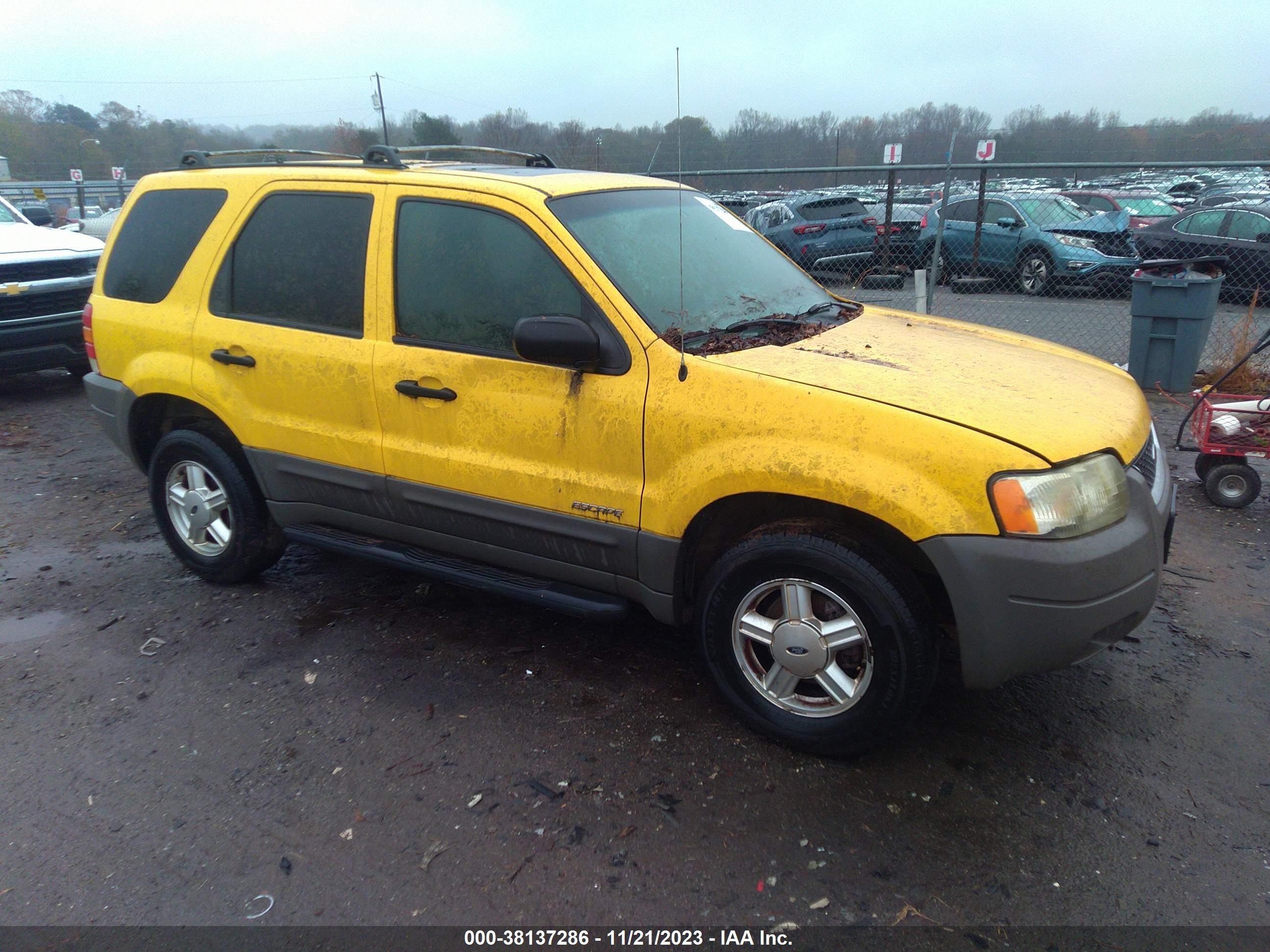 FORD ESCAPE 2001 1fmyu03161kb80128