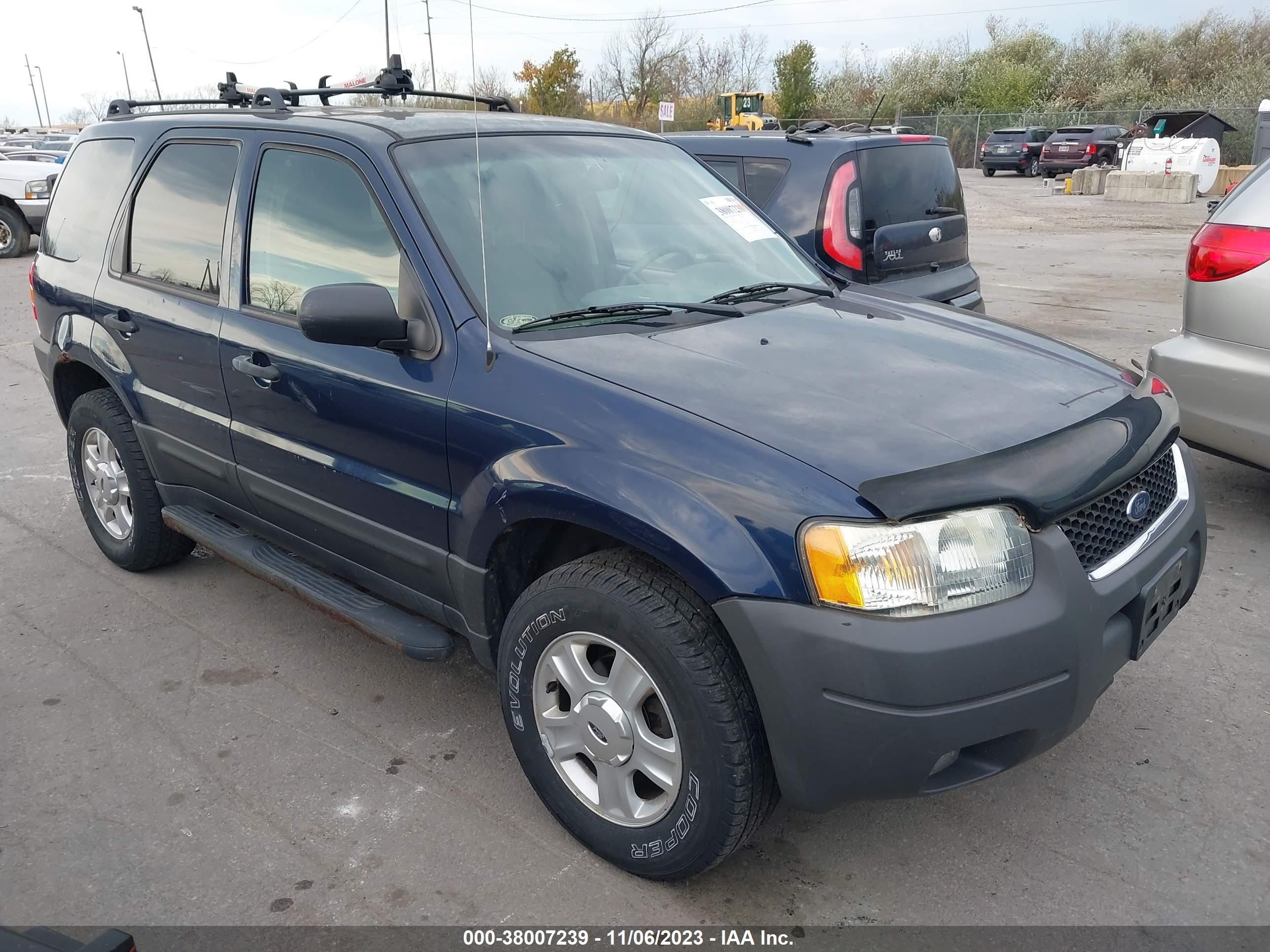 FORD ESCAPE 2003 1fmyu03163ka25212