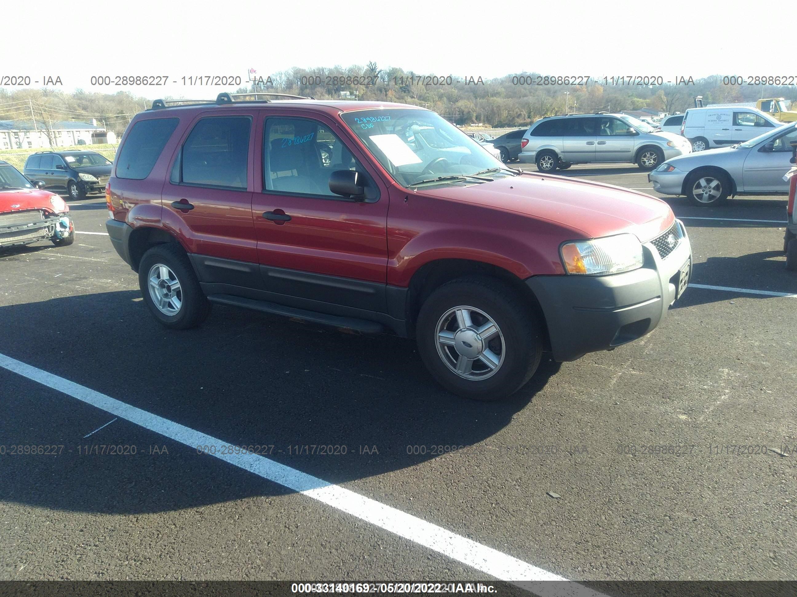 FORD ESCAPE 2003 1fmyu03163kc05306