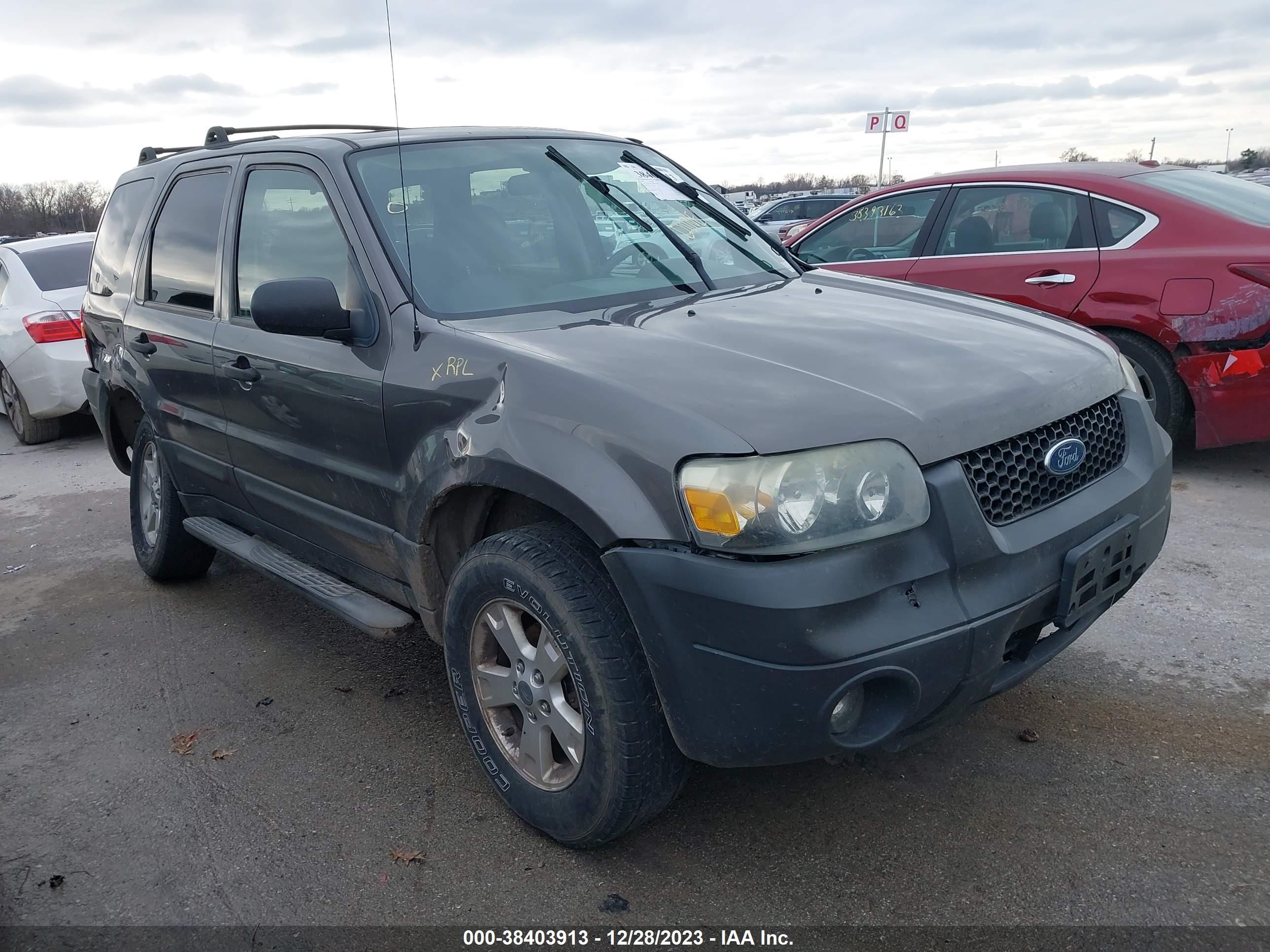 FORD ESCAPE 2005 1fmyu03165ke10224