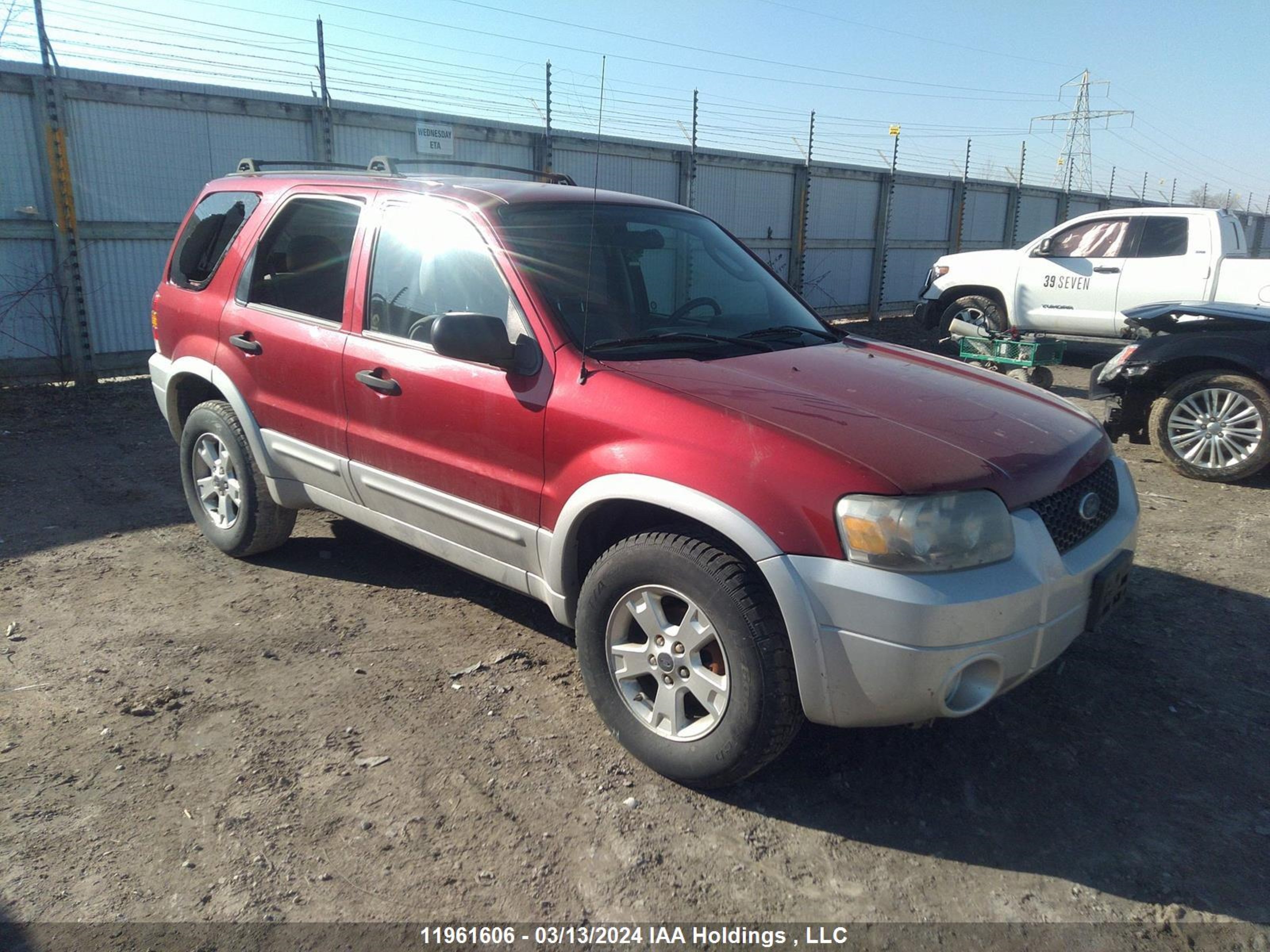 FORD ESCAPE 2007 1fmyu03167ka89420