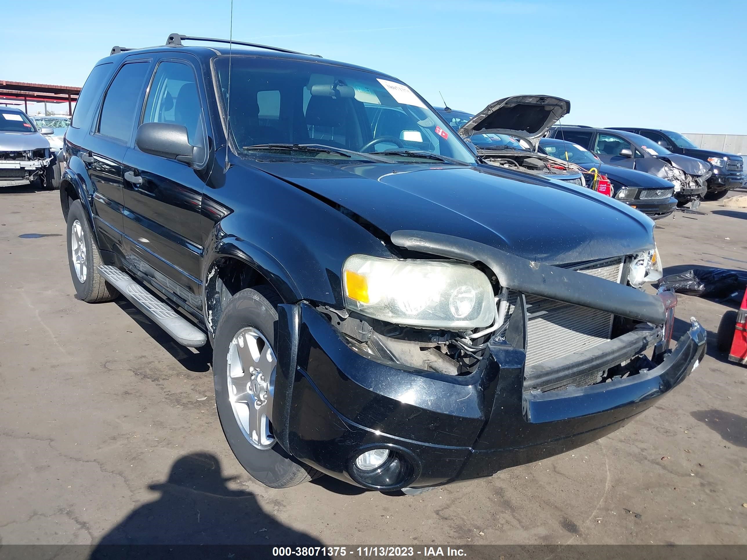 FORD ESCAPE 2007 1fmyu03187ka67922