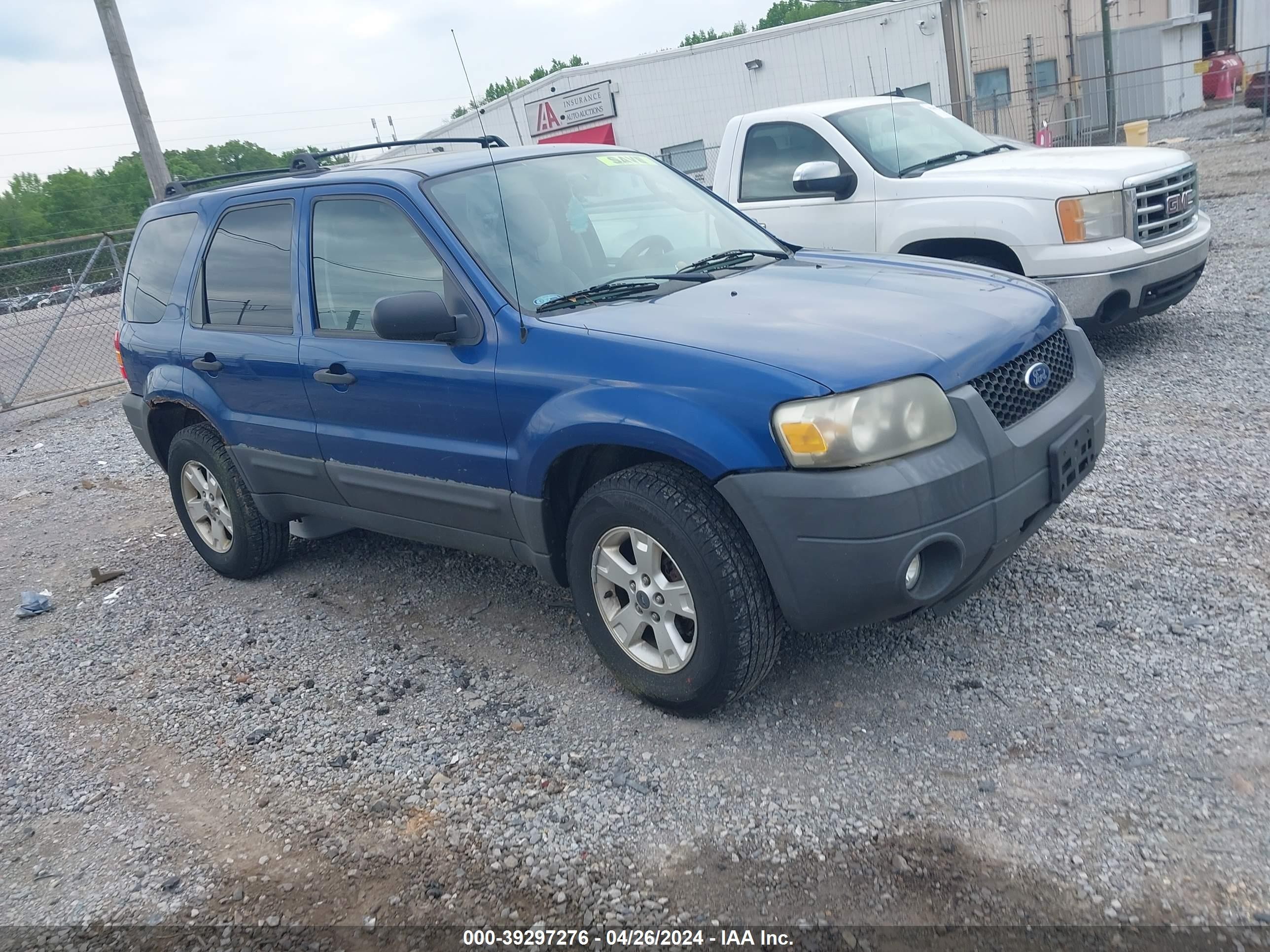 FORD ESCAPE 2007 1fmyu03187ka90827