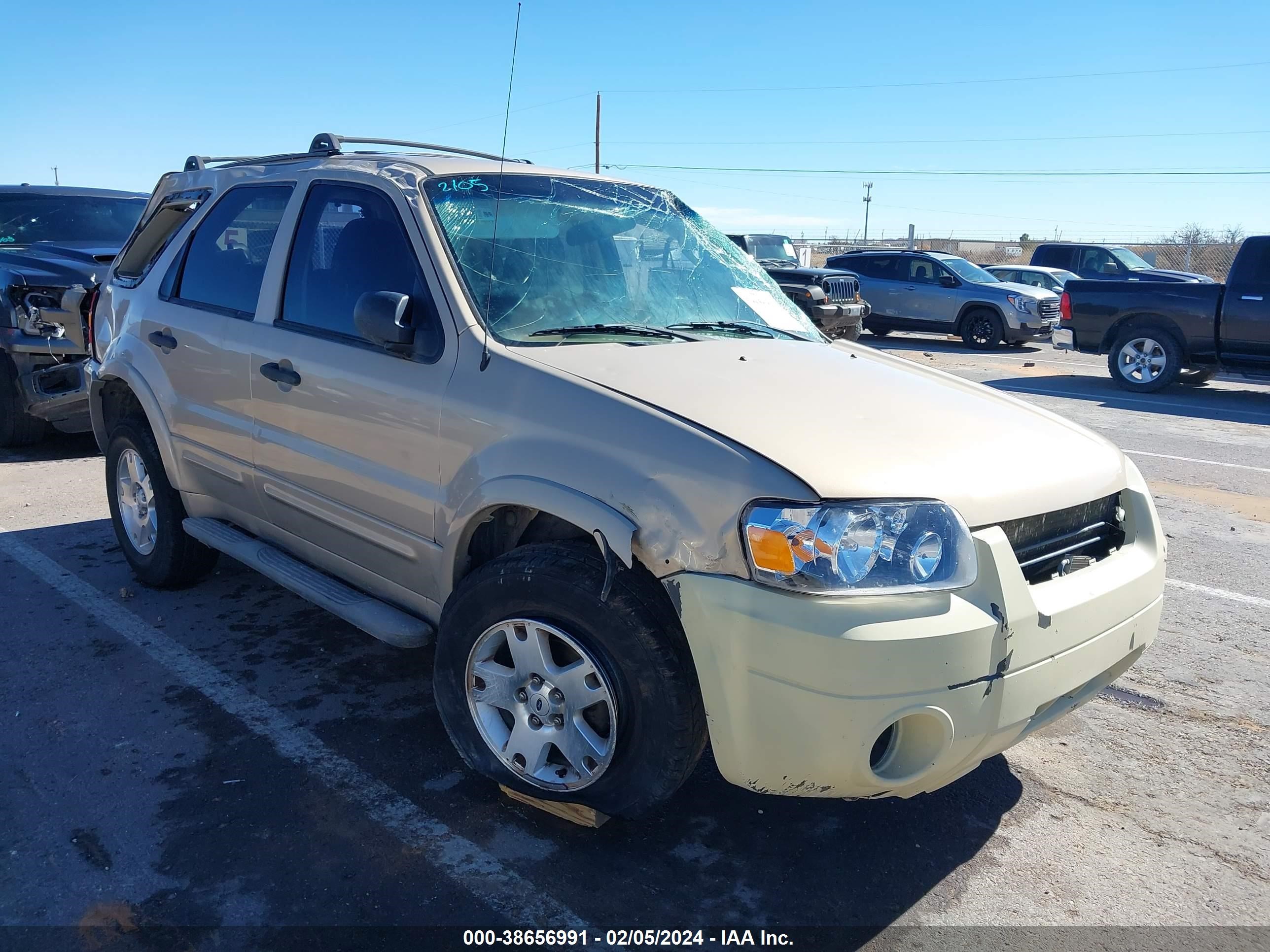 FORD ESCAPE 2007 1fmyu03187kb89406