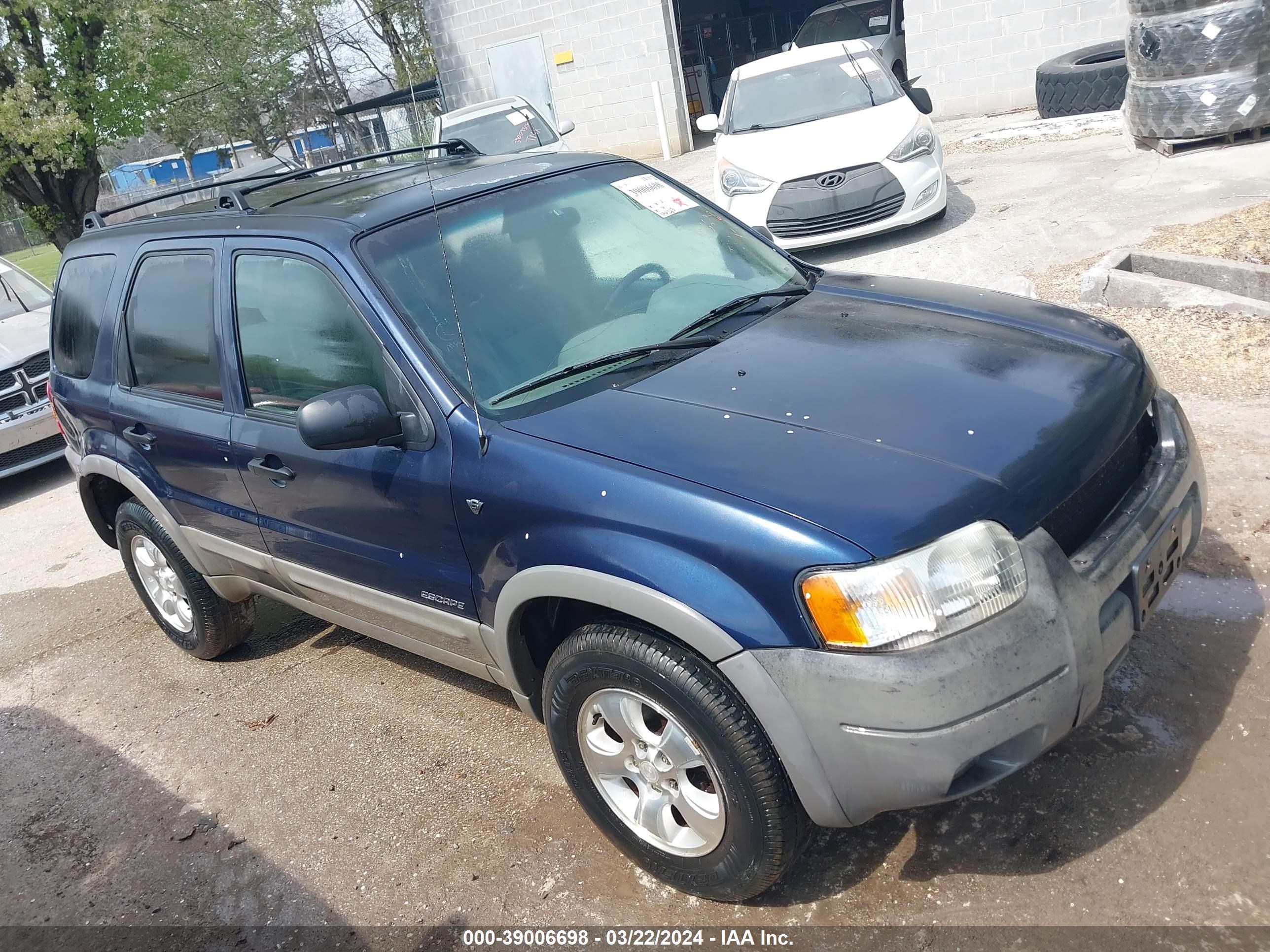 FORD ESCAPE 2002 1fmyu031x2kd84576