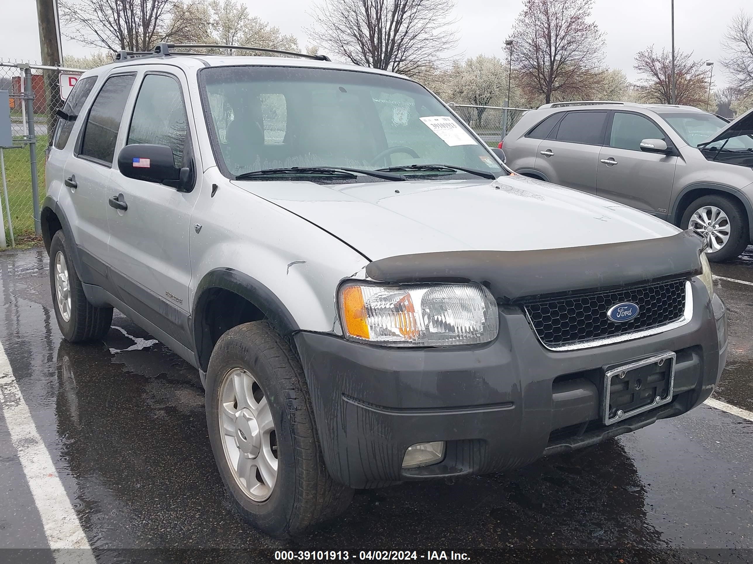 FORD ESCAPE 2002 1fmyu04112kd67163