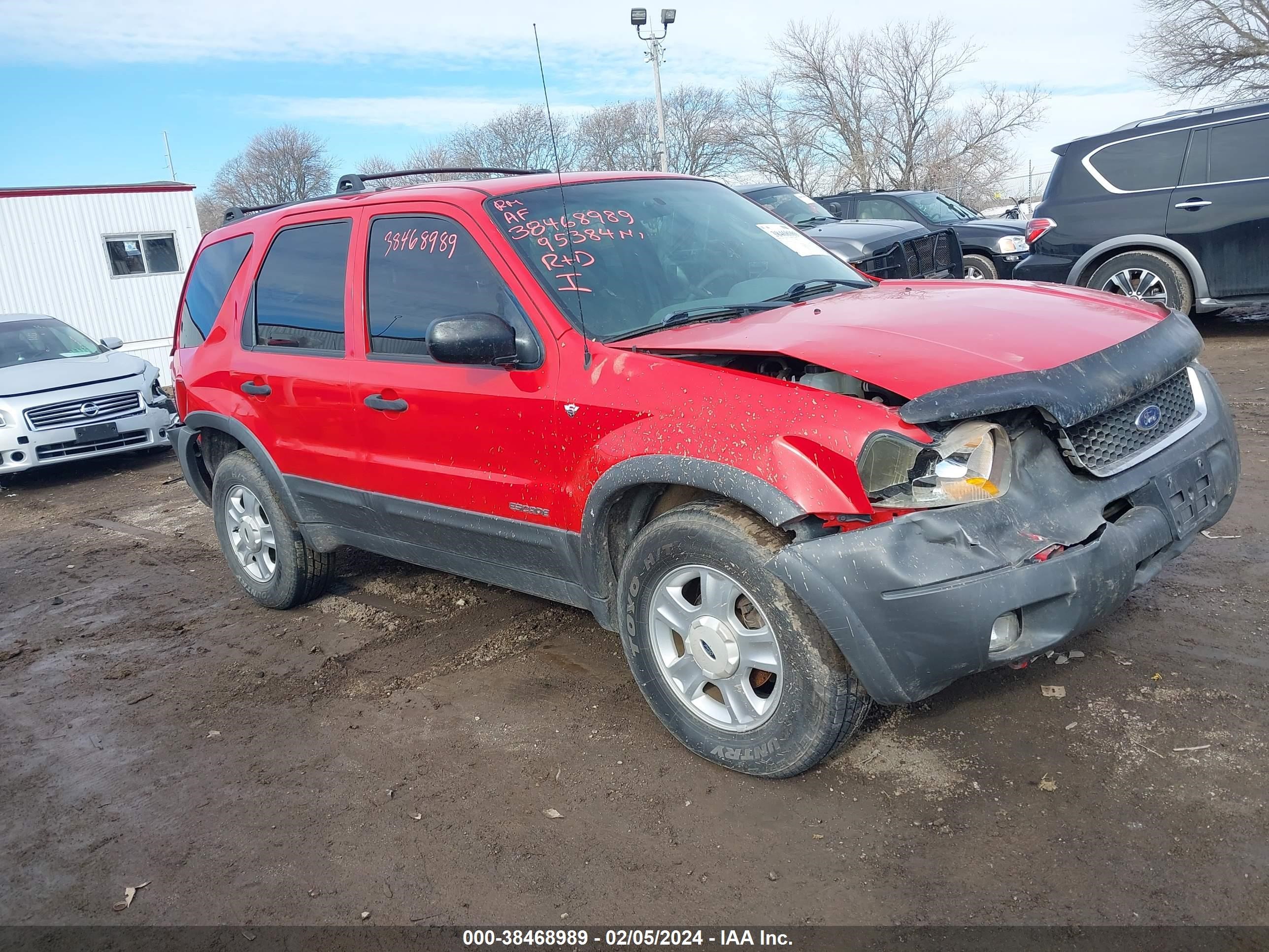 FORD ESCAPE 2002 1fmyu04152ka25585